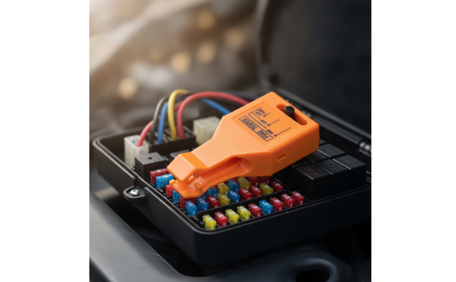 Testeur de Fusibles avec Extracteur Intégré 2 En 1 pour Garage, Automobilistes