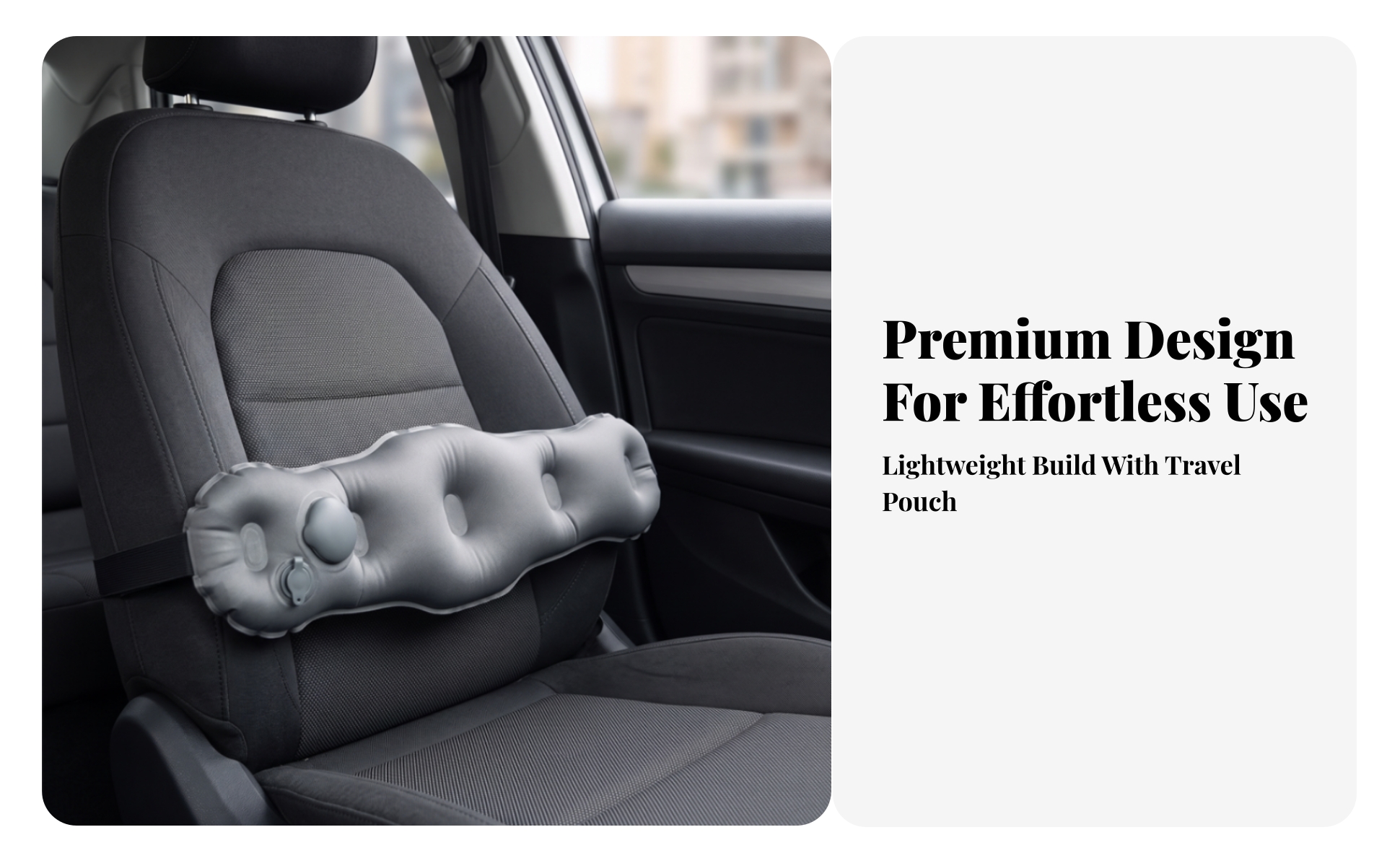 Support Belt Portable Inflatable Support Pillow for Office Workers