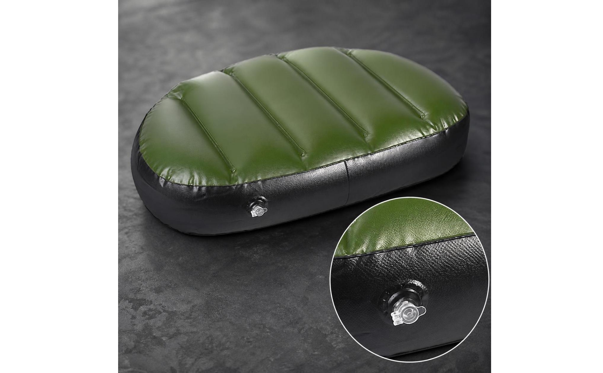 Inflatable Boat Seat Cushion Ribbed Inflatable Boat Cushion Comfortable for Raft