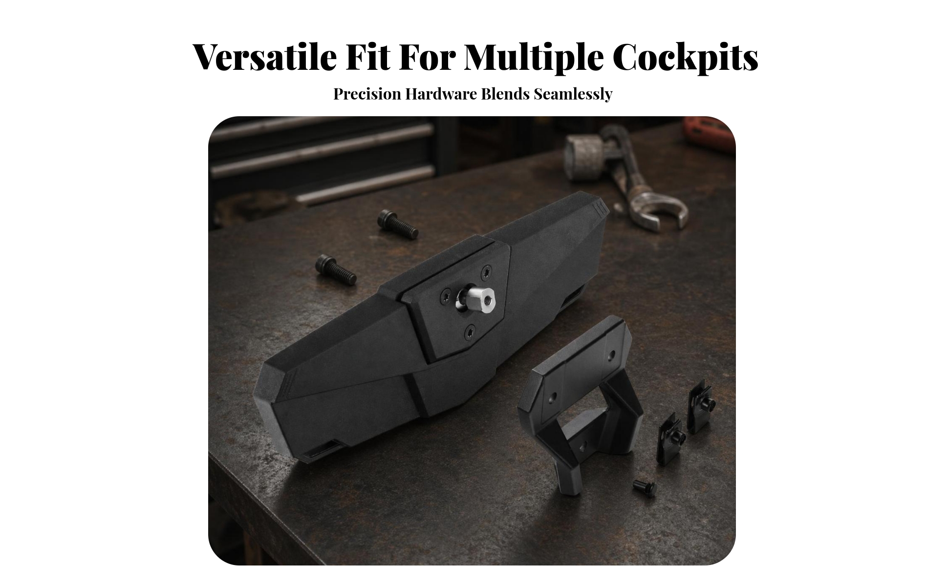 UTV Mirror with Clamp High Resolution UTV Center Rearview Mirror Wide-Angle