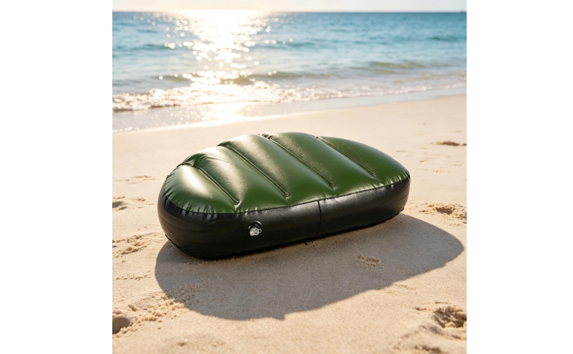 Inflatable Boat Seat Cushion Ribbed Inflatable Boat Cushion Comfortable for Raft