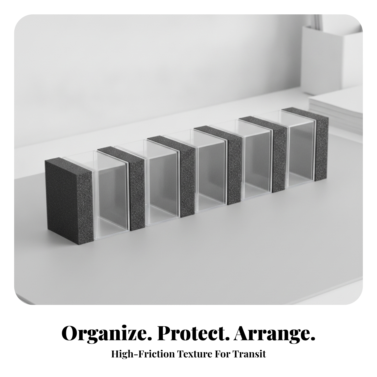 100 Pieces Toolbox Foam Organizer Customizable Foam Block Insert Modular - Produktbild 5