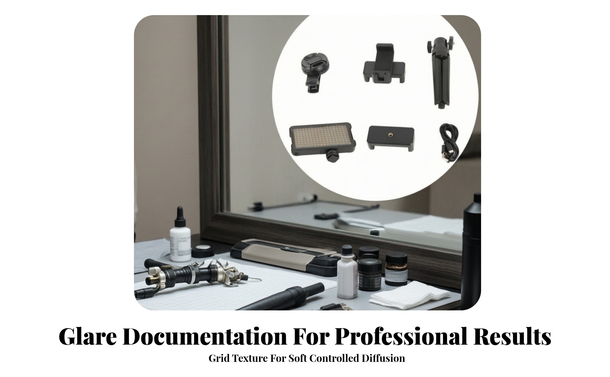 Tattoo Photography Kit Glare-without Tattoo Photography Light True-to-Life Color