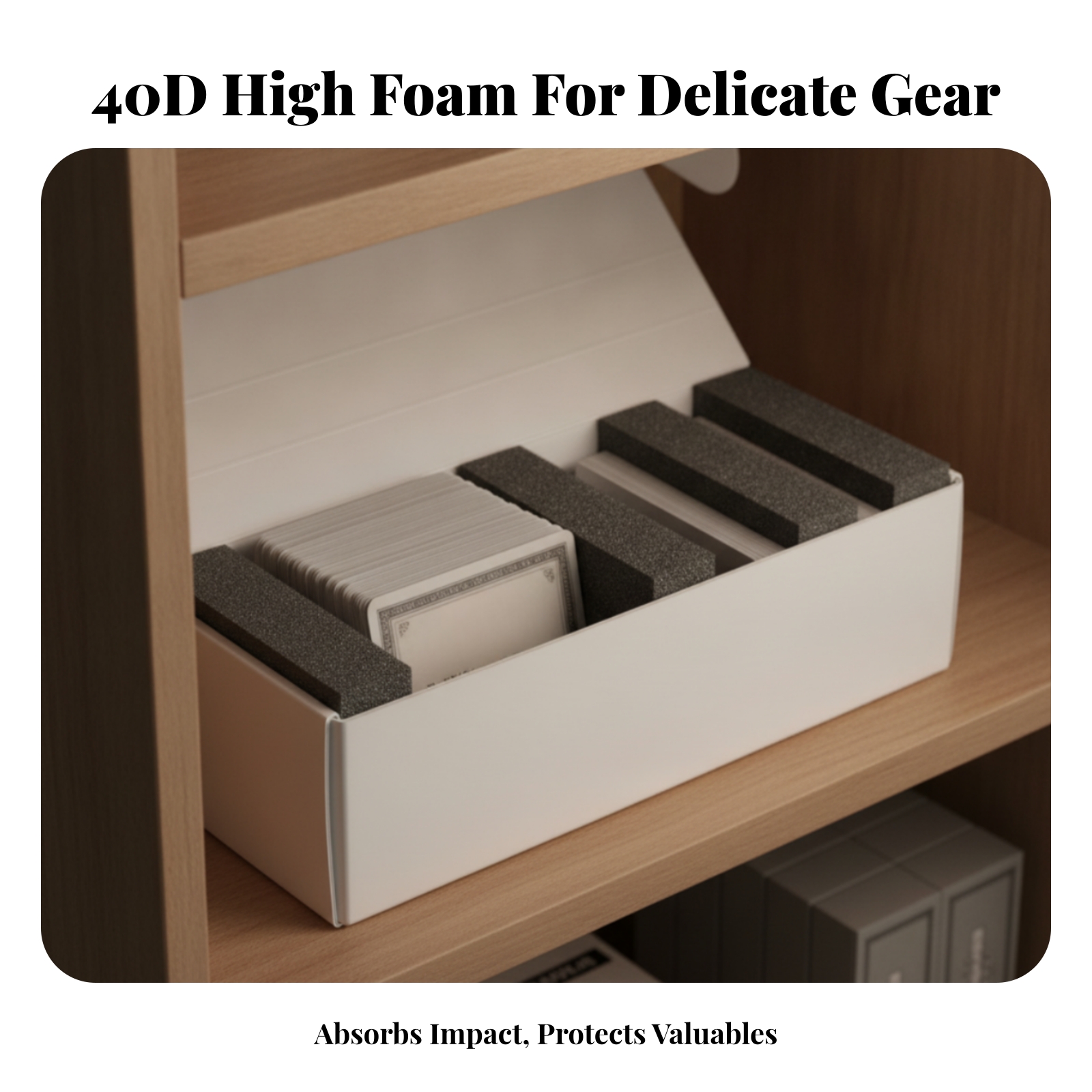 100 Pieces Toolbox Foam Organizer Customizable Foam Block Insert Modular - Produktbild 4