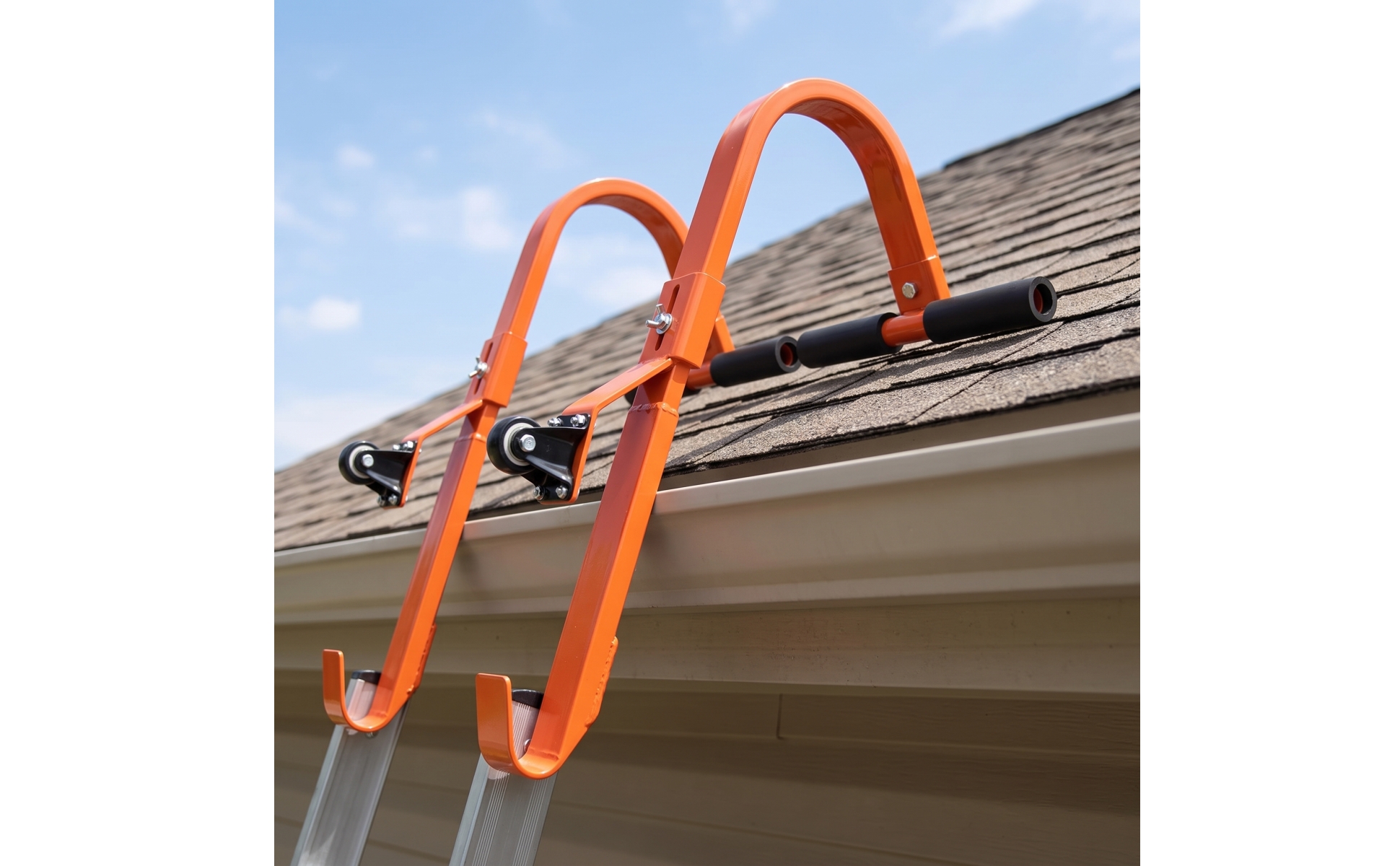 Ladder Stabilizer Heavy Duty Ladder Stabilizer with Wheels Adjustable