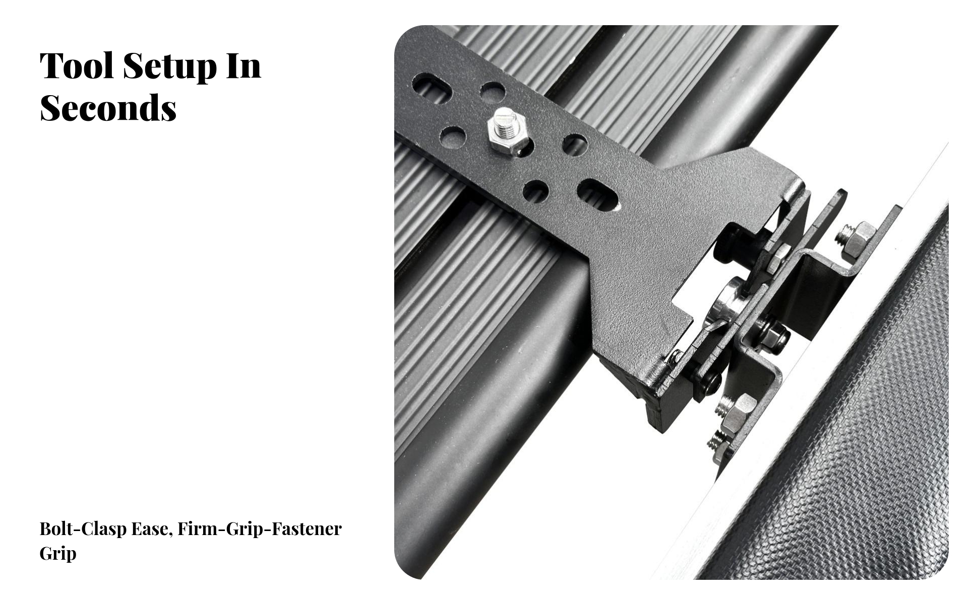 Quick Release Awning Mounting Brackets for Roof Rack Travel