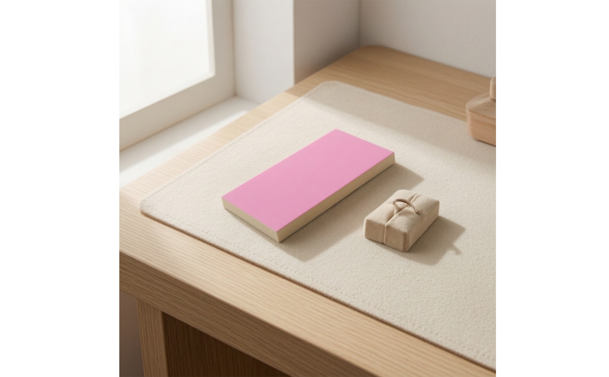 Ceramic Polishing Pad Rectangular Sponge Sanding Paper Double-Sided