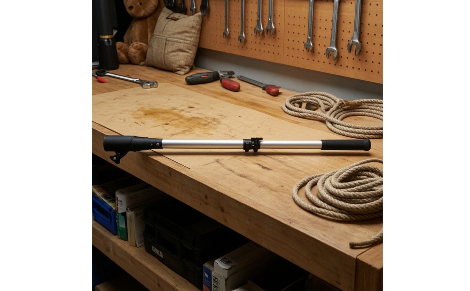 Outboard Motor Extension Handle Telescoping Telescopic Handle Adjustable