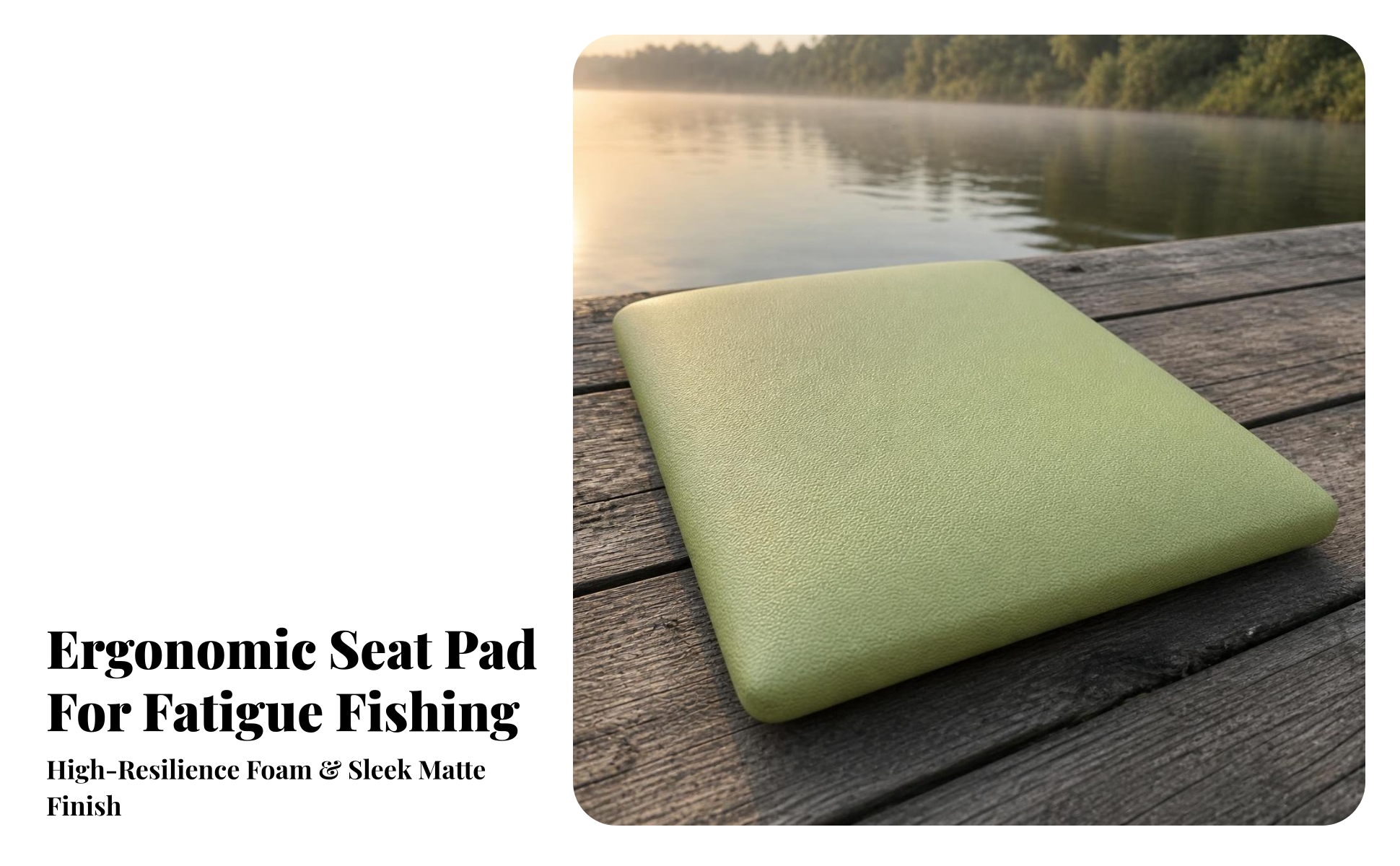 Coussin de Boîte de Pêche Imperméable Siège de Pêche Facile à Nettoyer