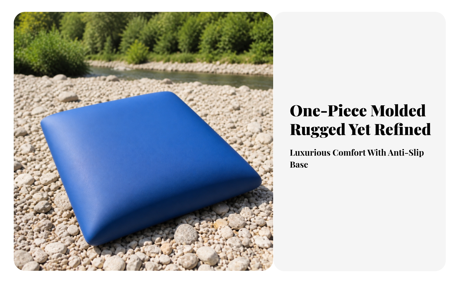 Coussin de Boîte de Pêche Imperméable Siège de Pêche Facile à Nettoyer
