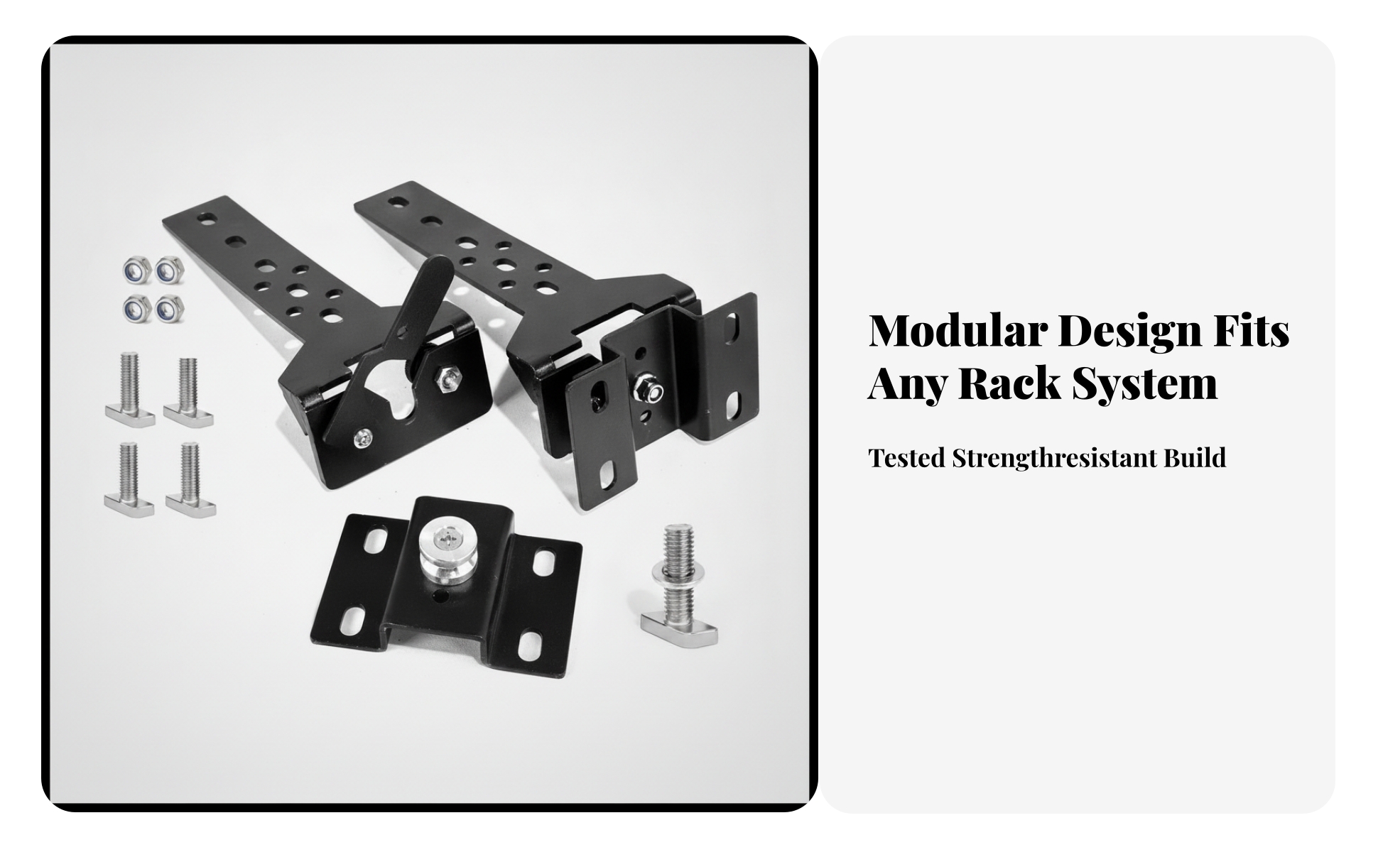 Quick Release Awning Mounting Brackets for Roof Rack Travel