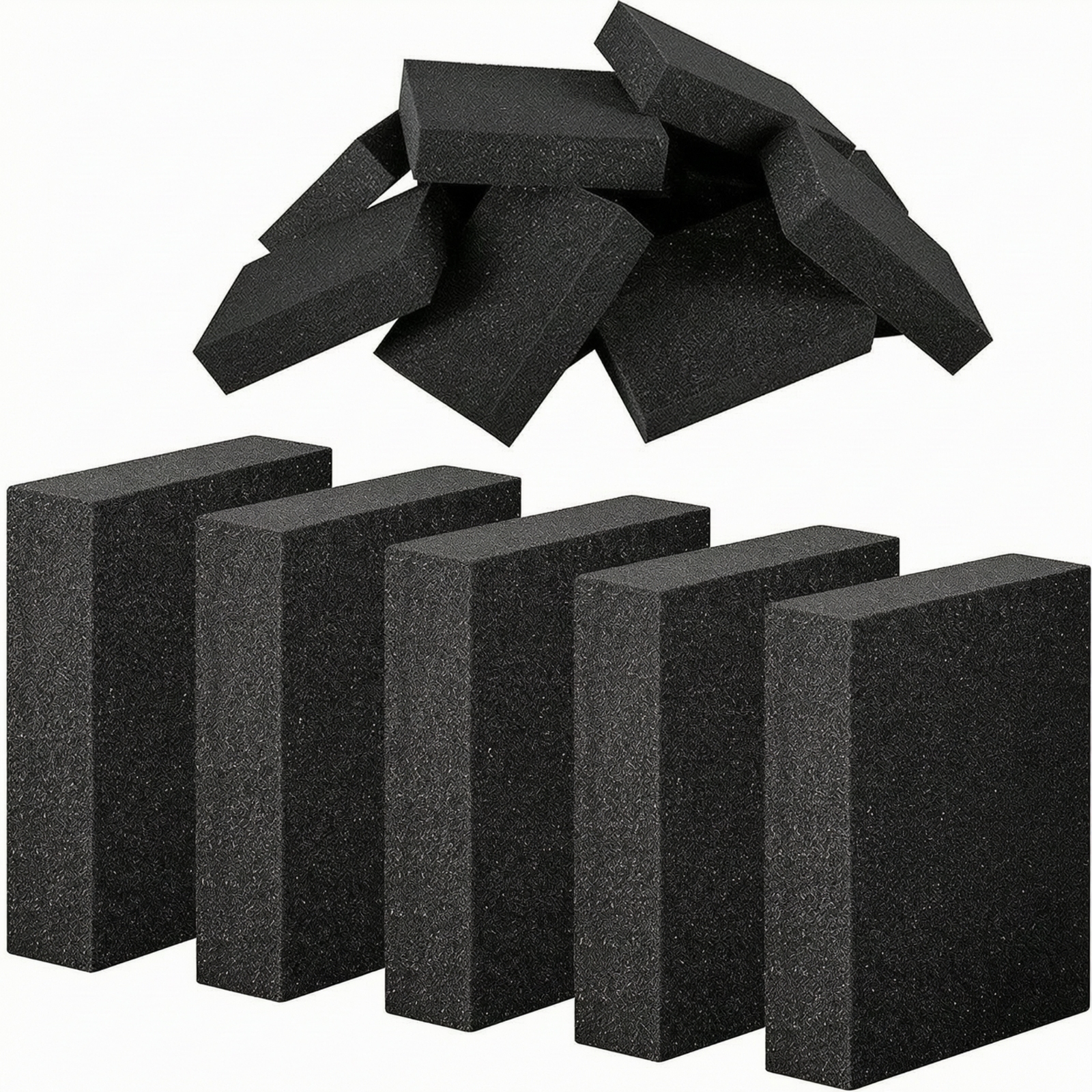 100 Pieces Toolbox Foam Organizer Customizable Foam Block Insert Modular