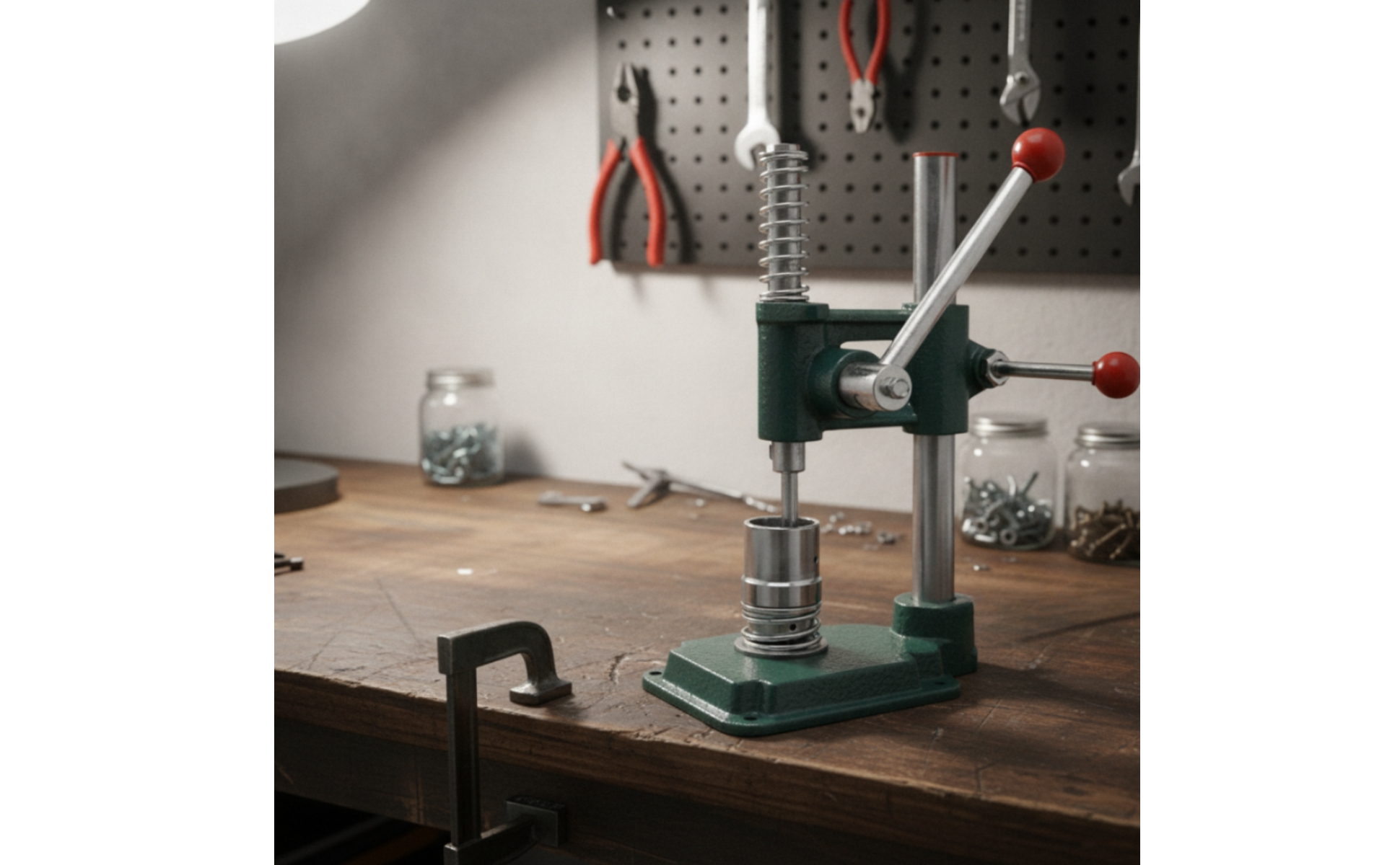 Button Press Machine Heavy Duty Button Maker with Molds