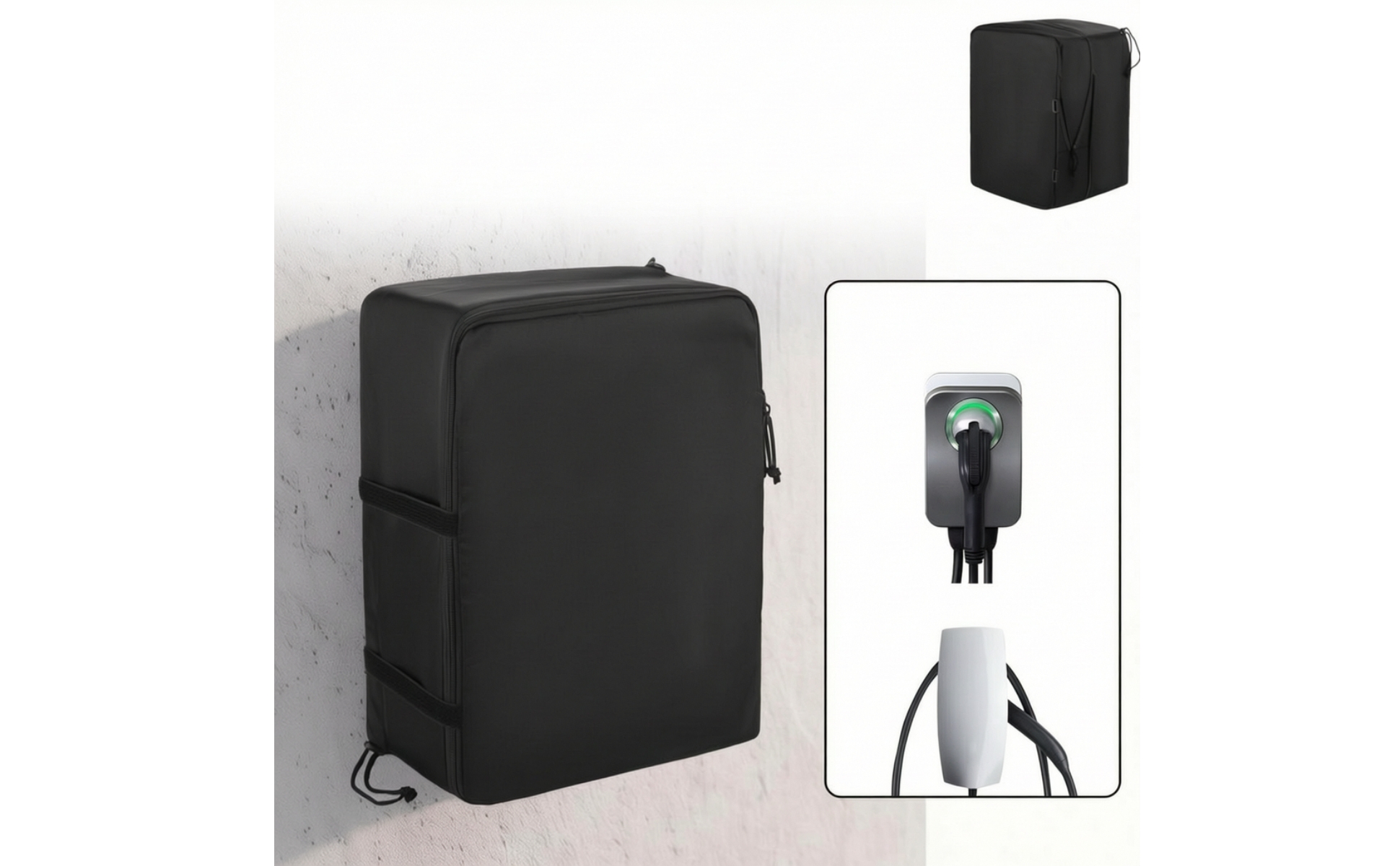 EV Charger Cover All-Season Ev Charger Cover with Straps Weatherproof