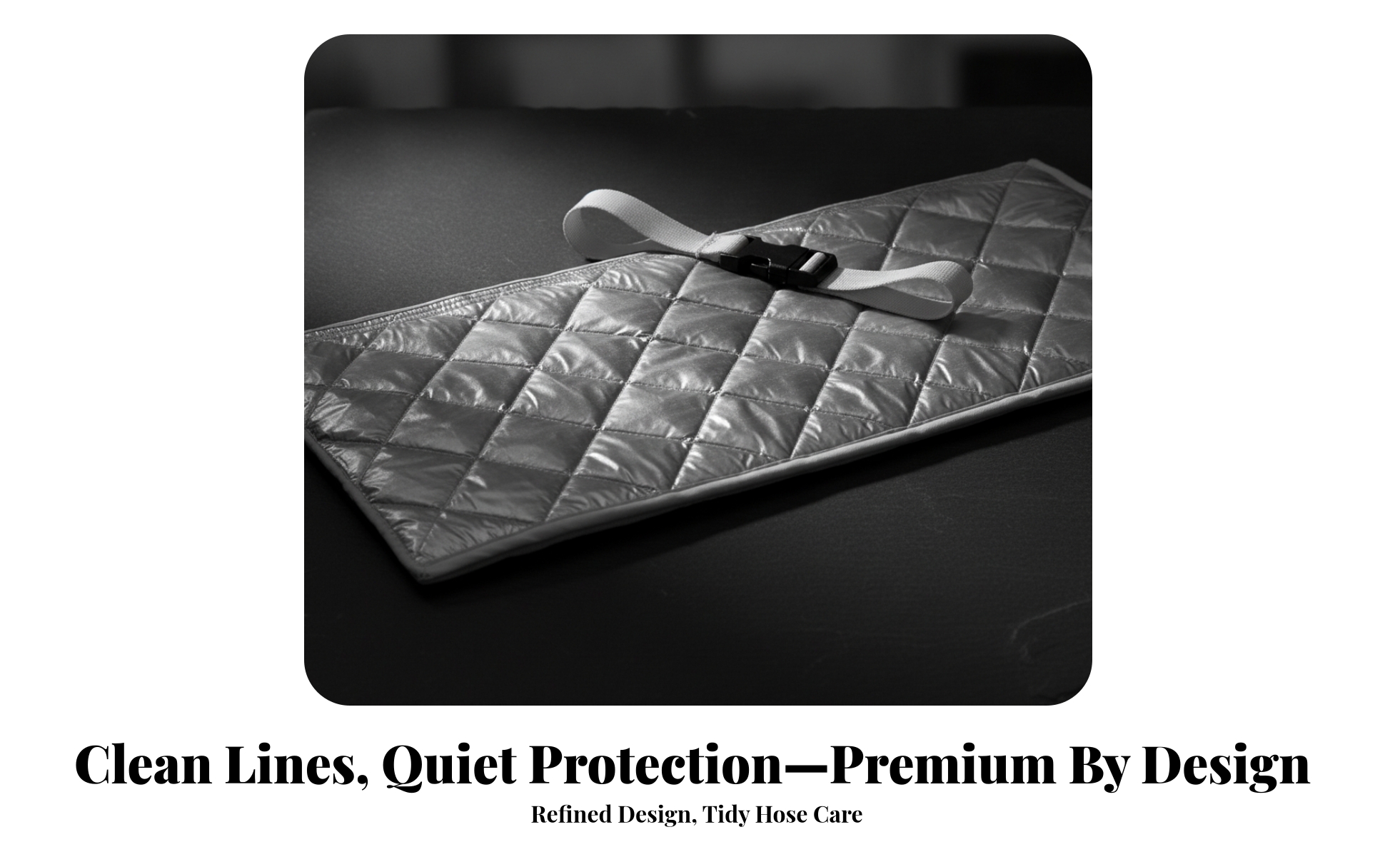 Portable a & C Insulation Sleeve Quilted for Home, Apartment