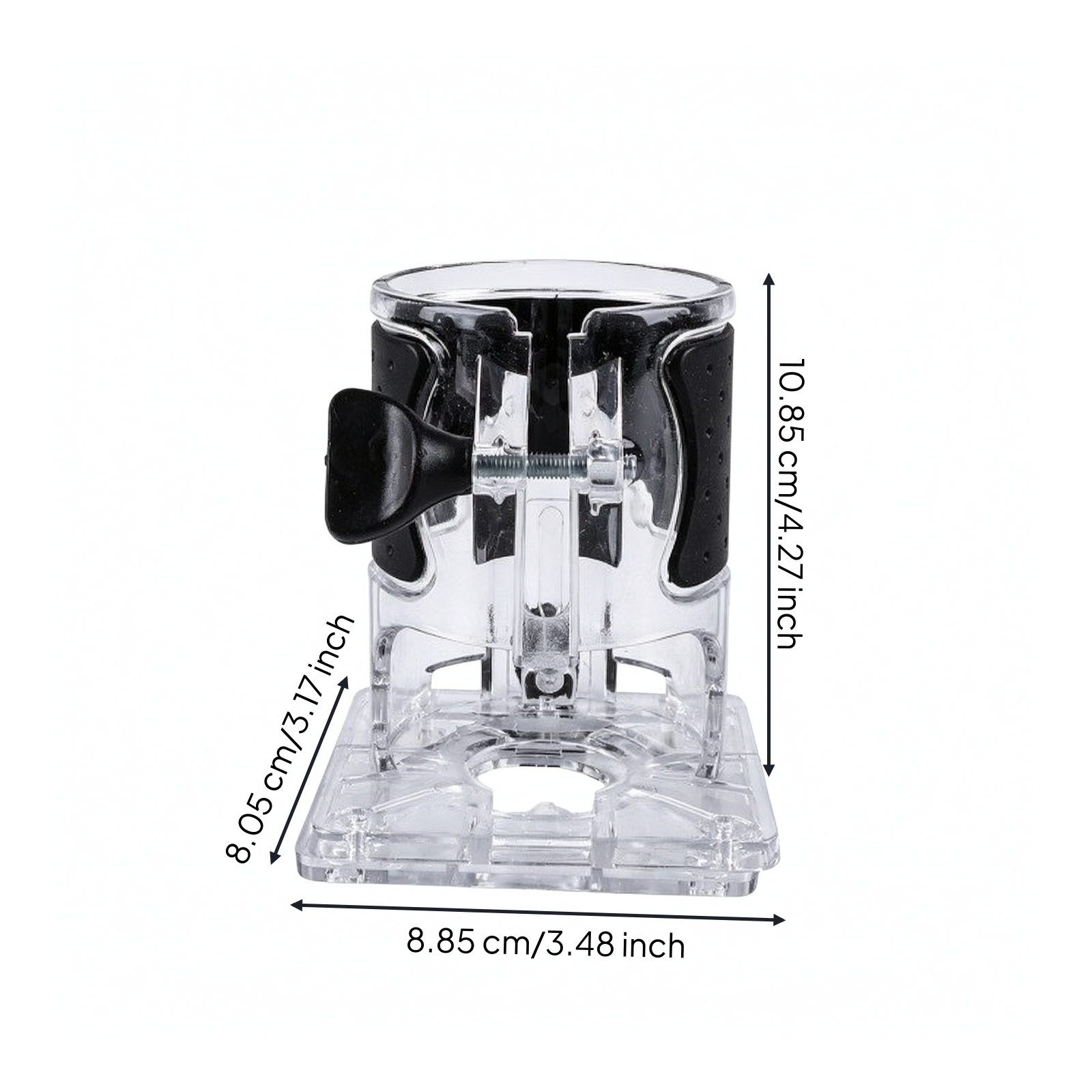 Clear Router Base Compact Tool Accessory for Woodworking, Carpenters ...