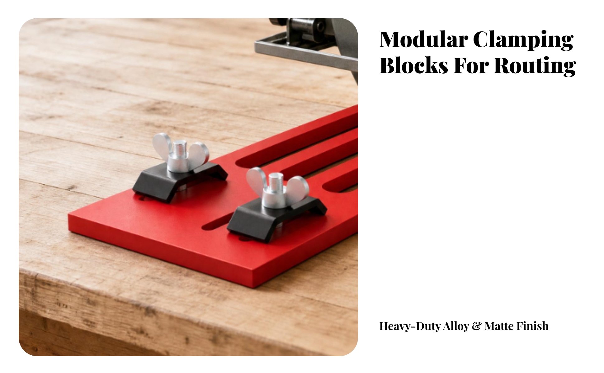 Machine Base Plate Universal for Woodworking, Workshops, Woodworkers