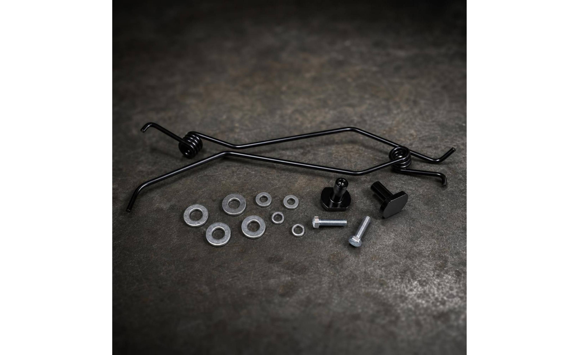 Spring Style Rail Mount Ice Scratcher Kit Direct Replacement for Winter Trail