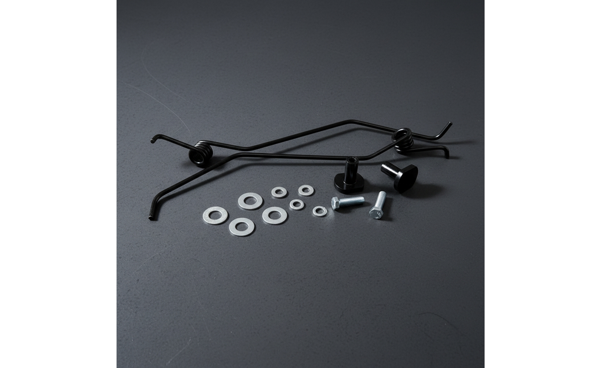 Spring Style Rail Mount Ice Scratcher Kit Direct Replacement for Winter Trail