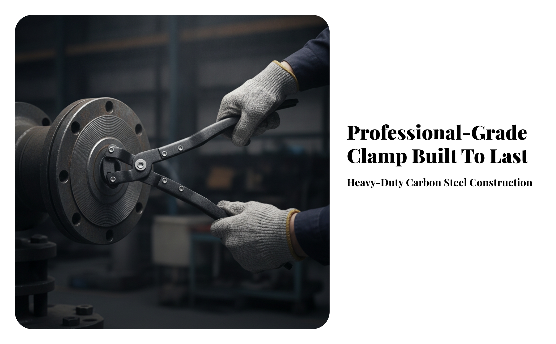 Flange Wrench Carbon-Steel Flange Adjustment Tool Heavy-Duty for Mechanics