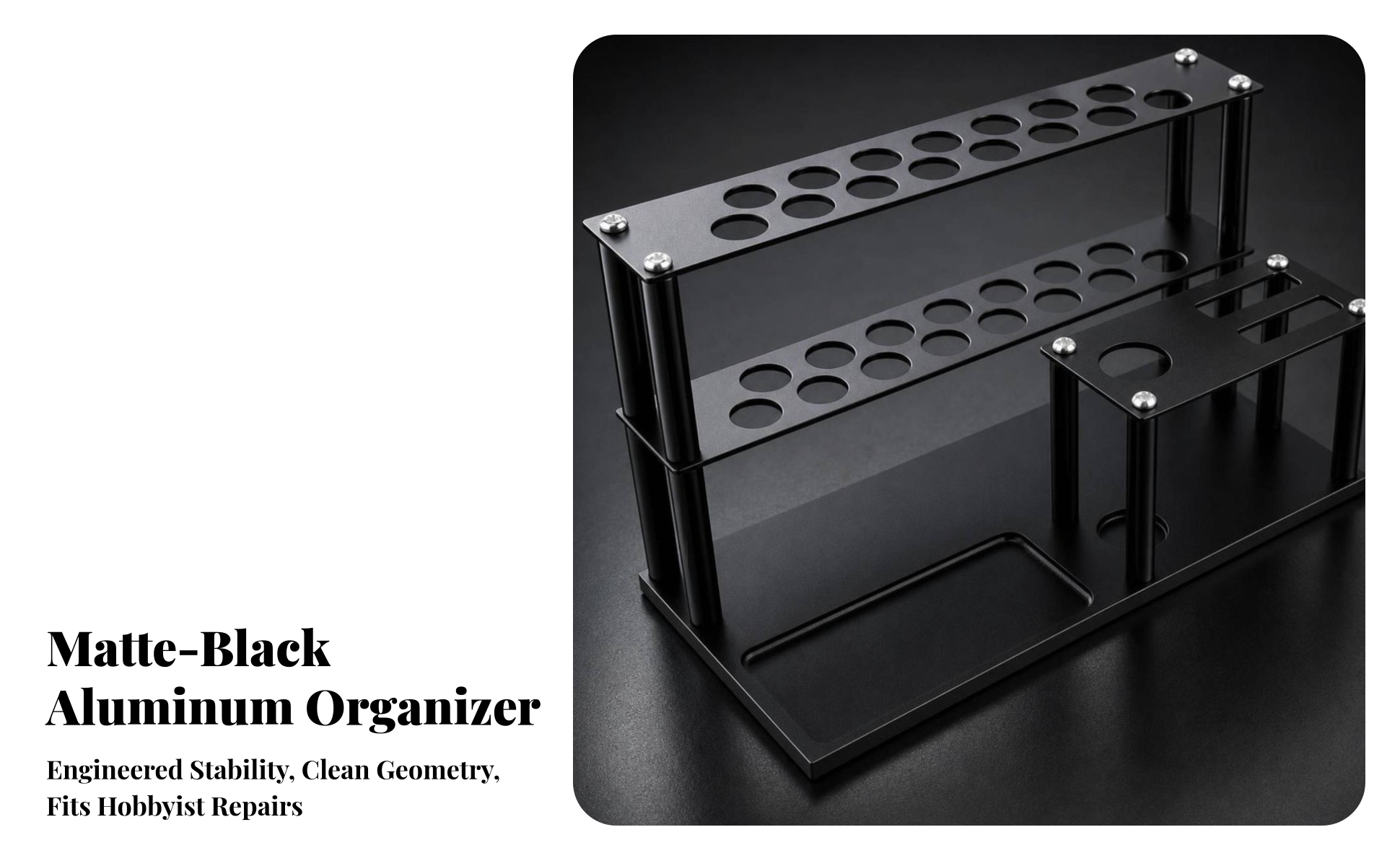 Repair Tool Storage Holder Space-Saving Tool Storage Rack Long-Lasting
