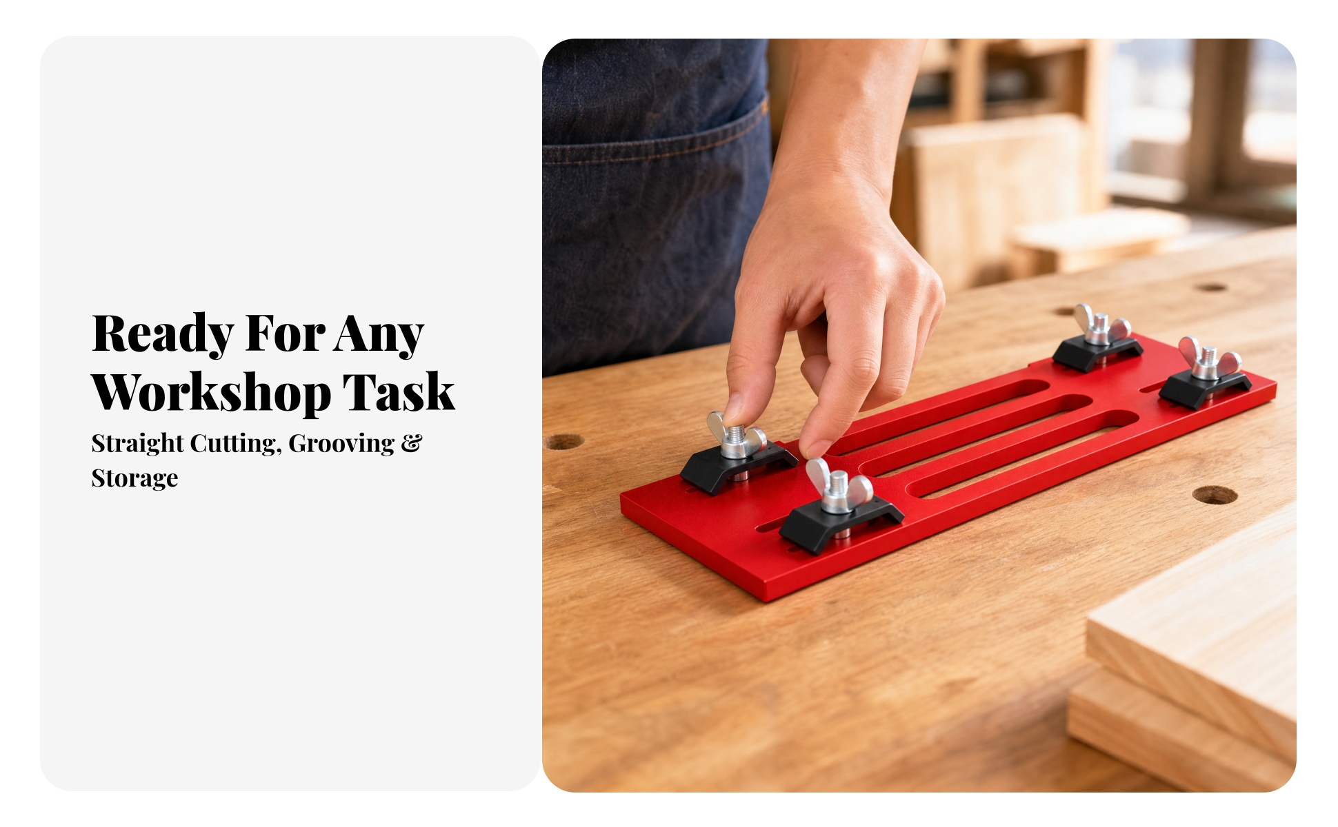 Machine Base Plate Universal for Woodworking, Workshops, Woodworkers