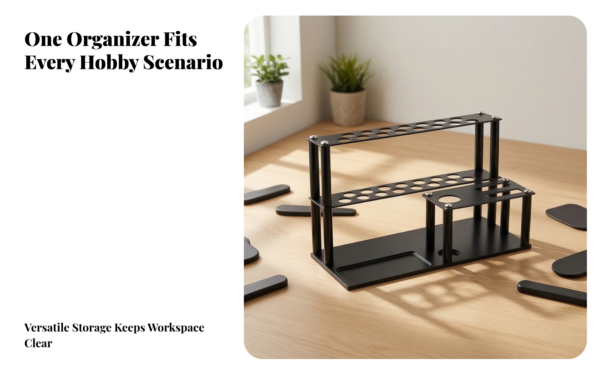 Repair Tool Storage Holder Space-Saving Tool Storage Rack Long-Lasting