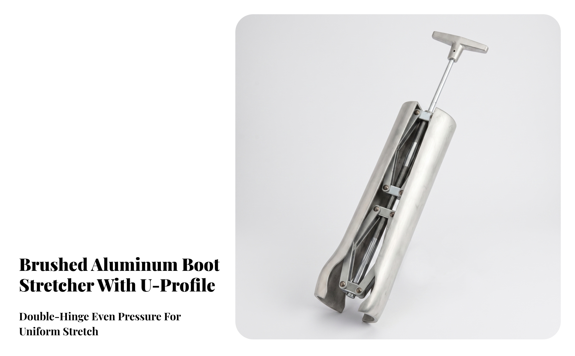 Boot Stretcher with Shaft Professional Metal Boot Shaft Expander Precision