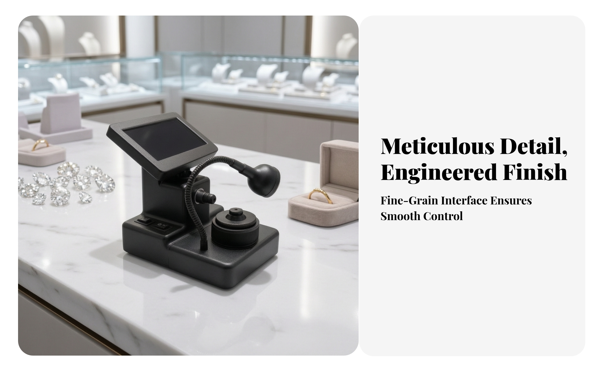 Desktop Microscope with Screen Digital for Bench-Side Observation, Hobbyists