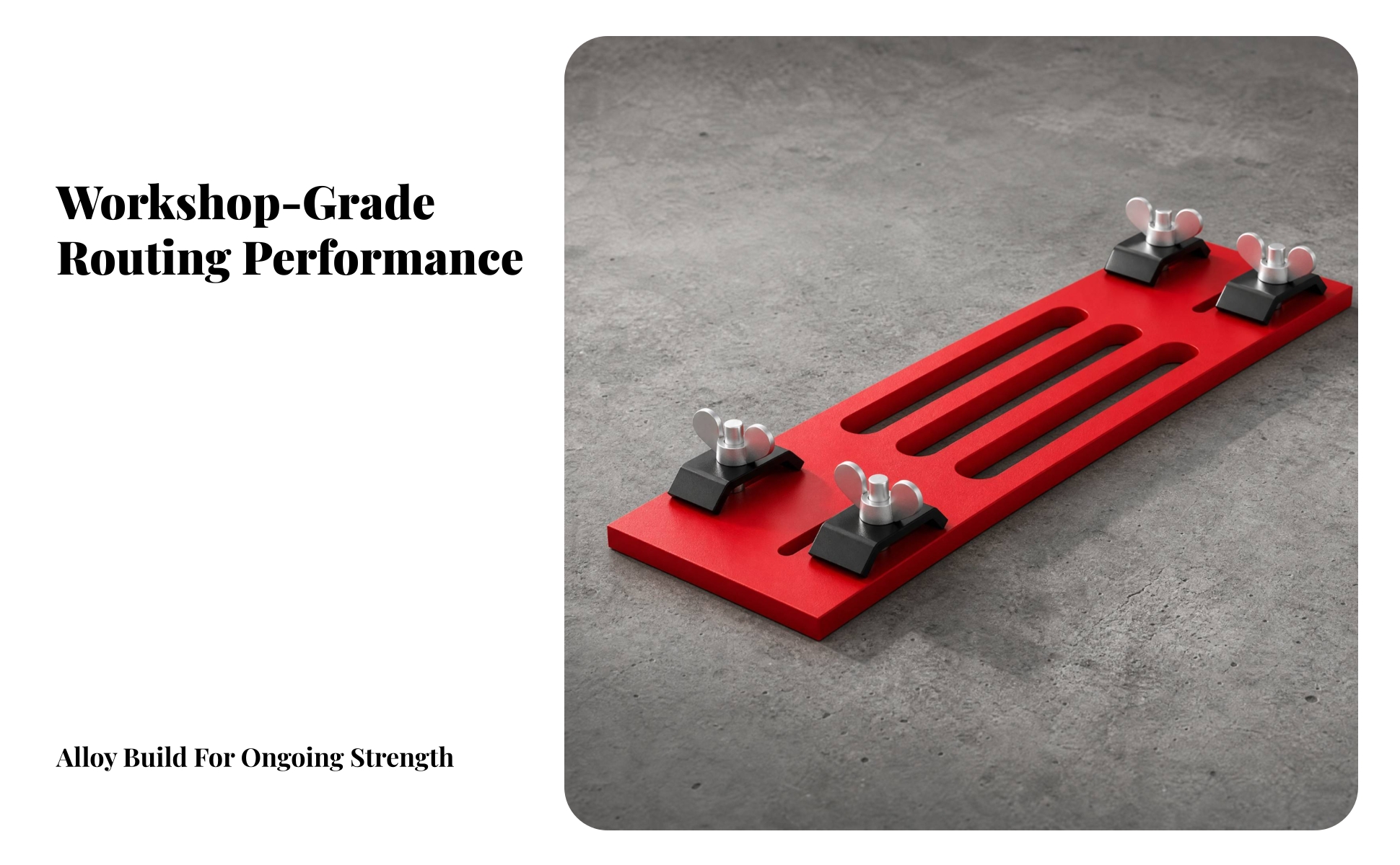 Machine Base Plate Universal for Woodworking, Workshops, Woodworkers