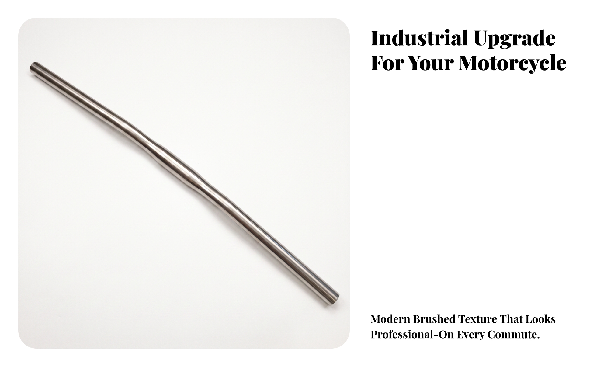 Titanium Handlebar Polished Straight Handlebar Lightweight for Mountain Bikes