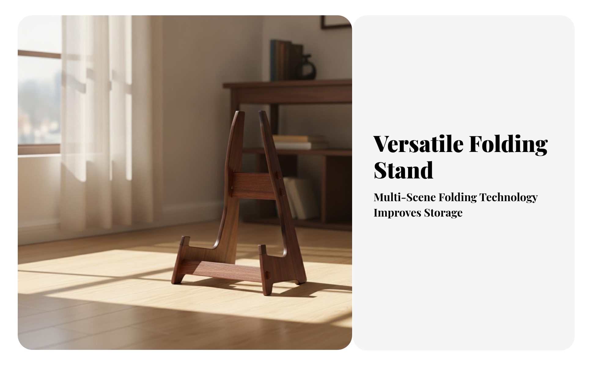 Guzheng Stand Triangular Stand for Home Practice Rooms, Music Studios, Musicians