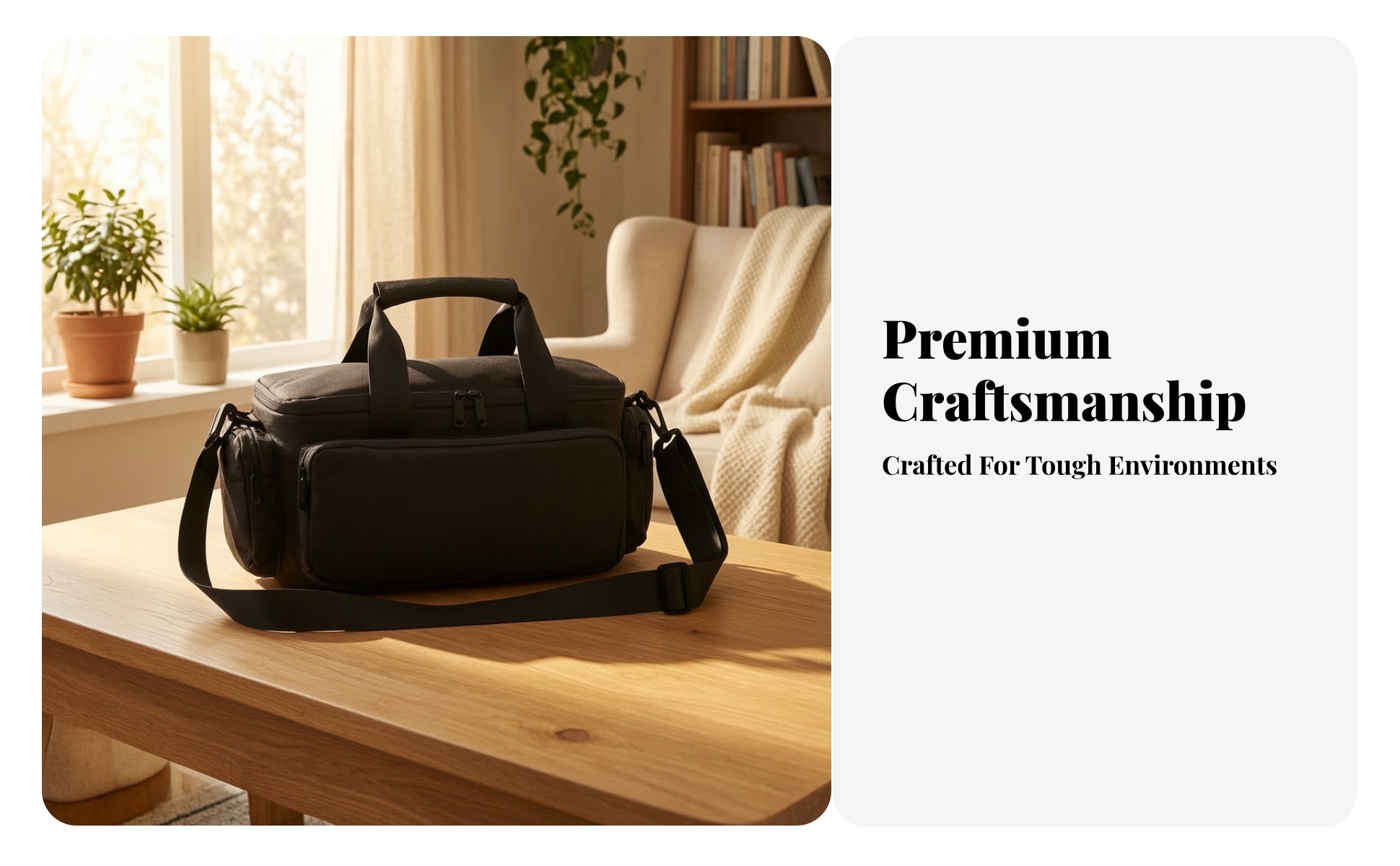 Padded Camera Case Lightweight Camera Bag with Shoulder Strap Long-Lasting