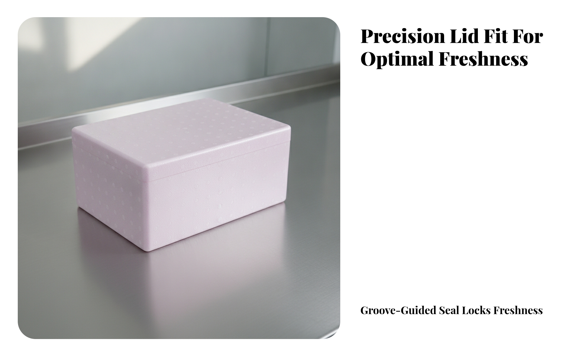Container Lightweight Expanded Polypropylene Insulated Box