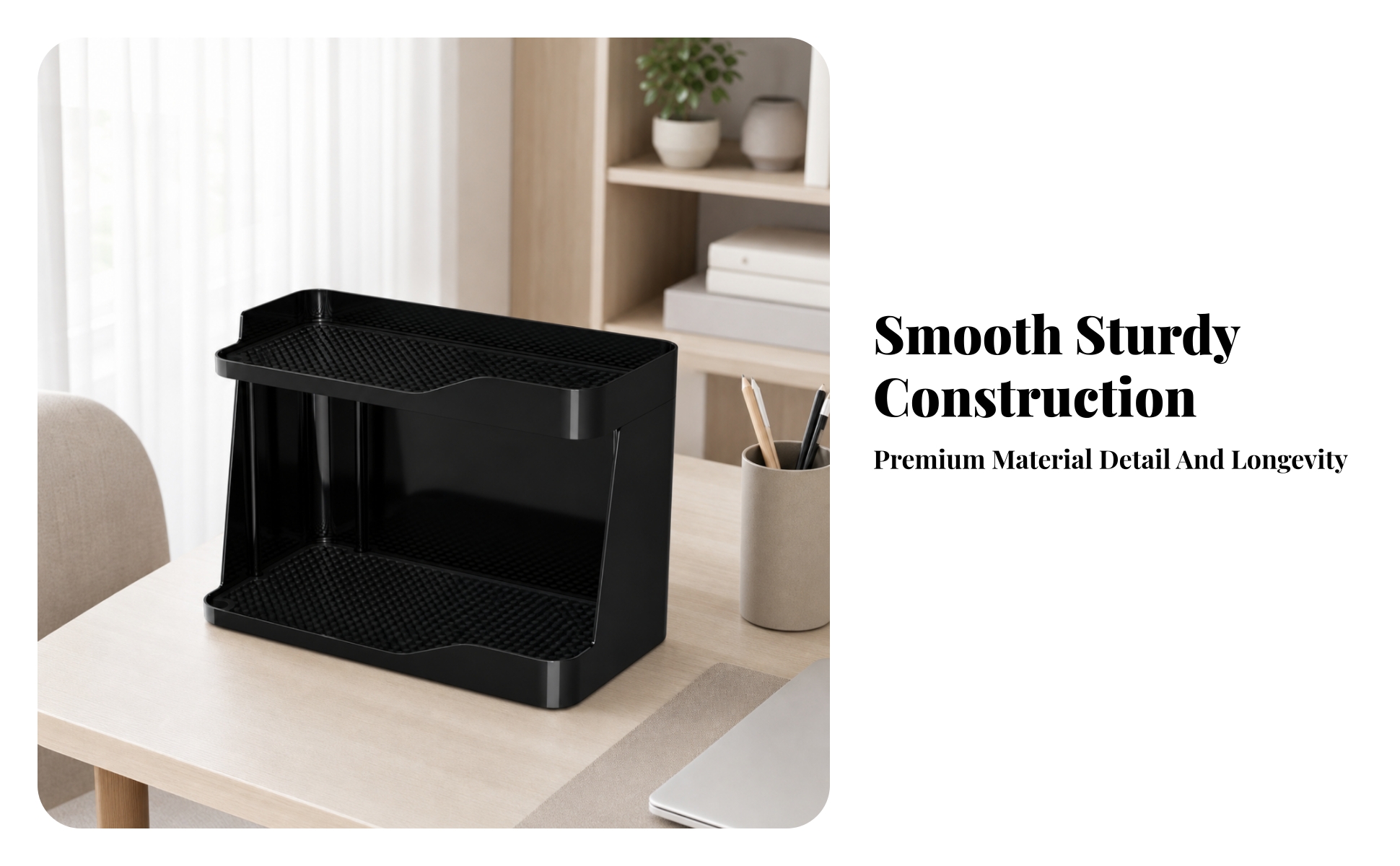 Dual-Level Storage Rack Double-Layer Countertop Storage Storage areaSaving