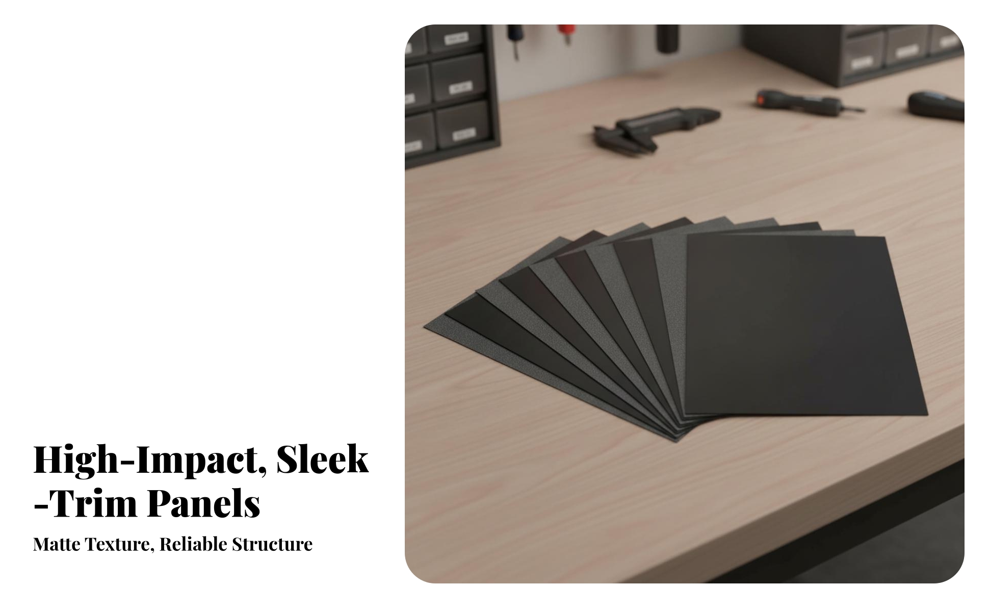 10 Pièces Feuille de Plastique ABS Thermoformable pour Bricoleurs, Modélistes