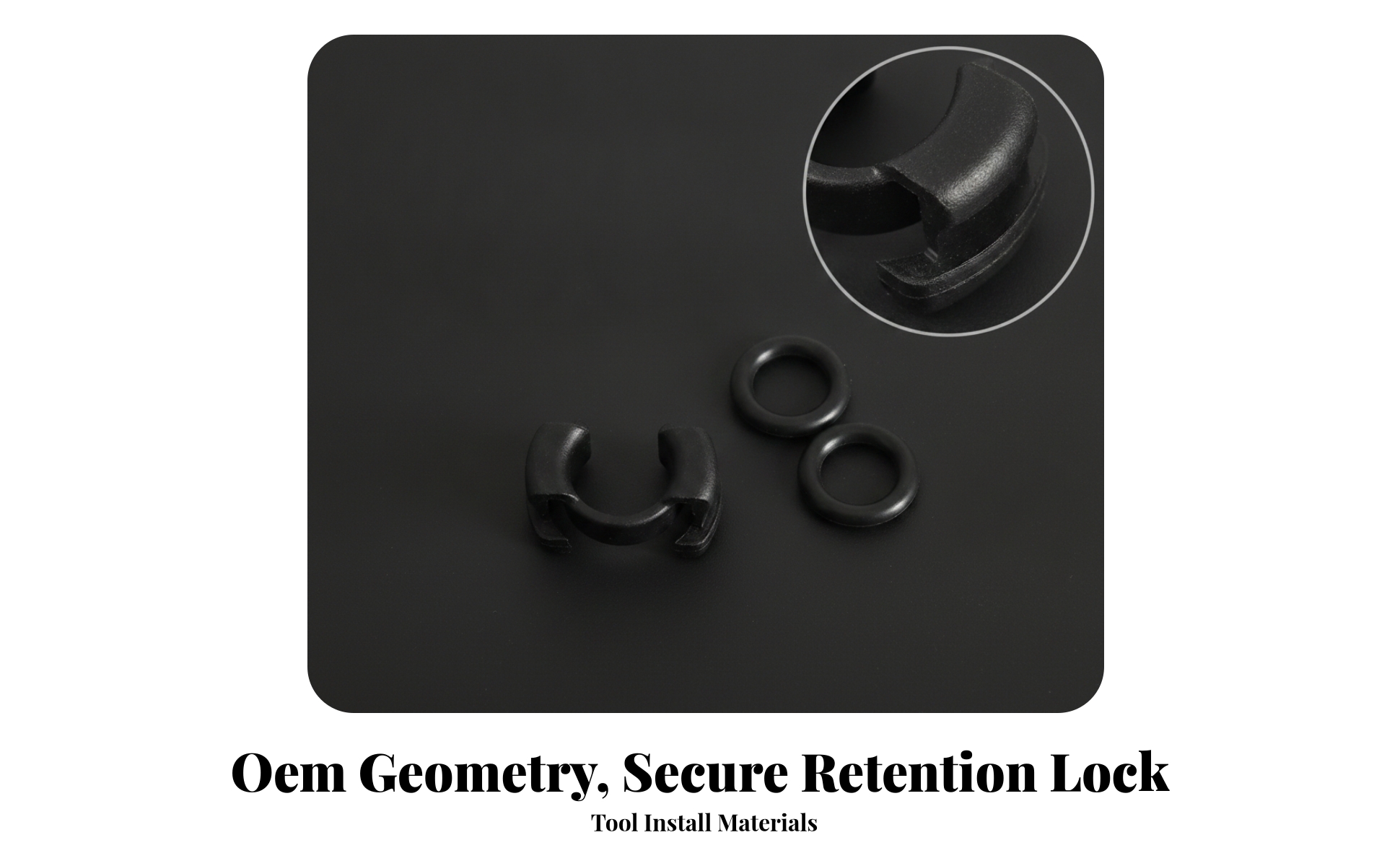 Fastener Slim Car Pipe Clamp with Rubber Sealing Rings