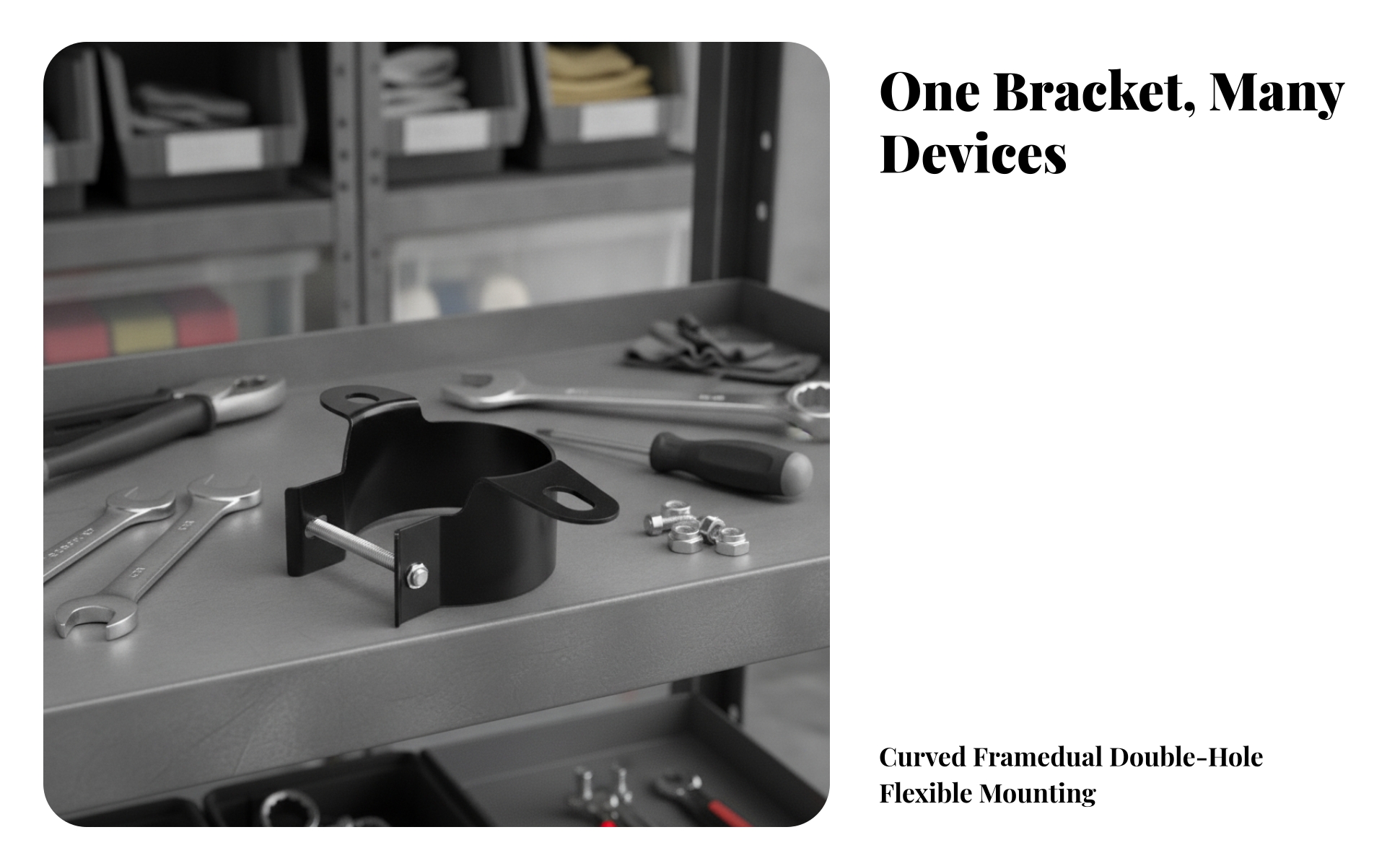 Ignition Coil Bracket with Screw Direct Replacement for Mechanics, Car Restorers