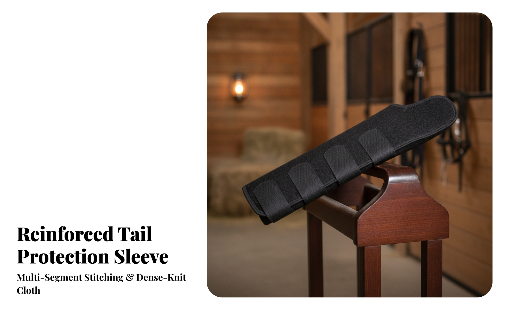 Horse Tail Guard Cover Adjustable Horse Tail Protector Long-Lasting for Stable