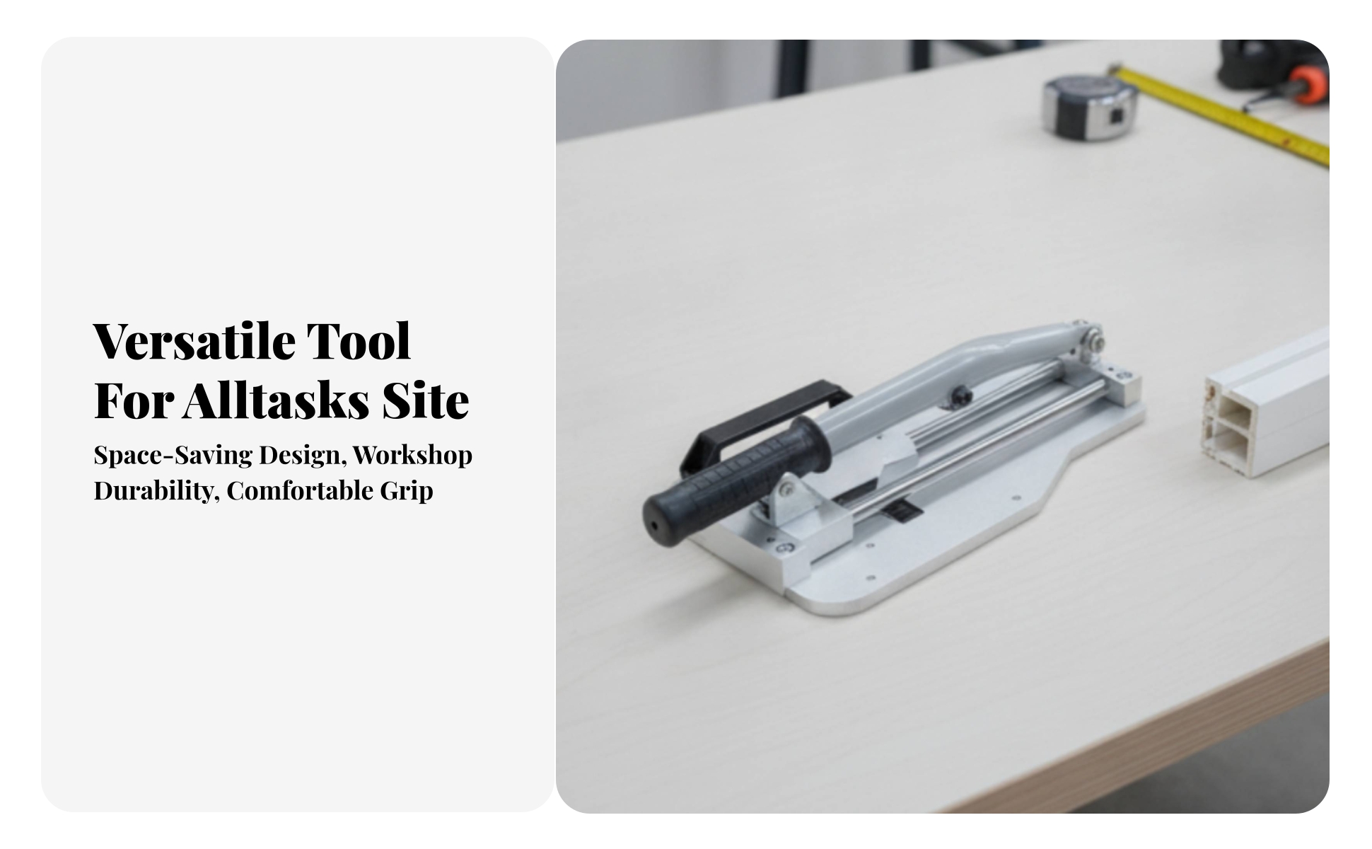 Weld Seam Removal Tool Manual for Workshop Fabrication, on-Site Installation