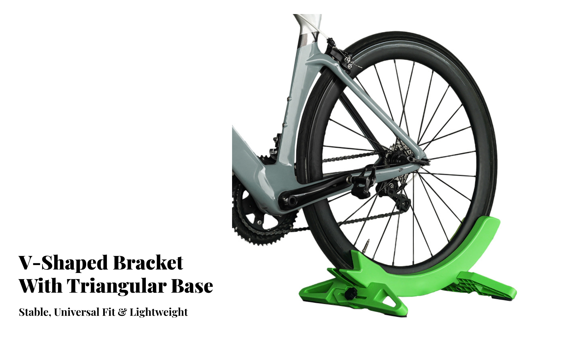 Cycle Display Stand Adjustable Bike Parking Stand Detachable for Apartment