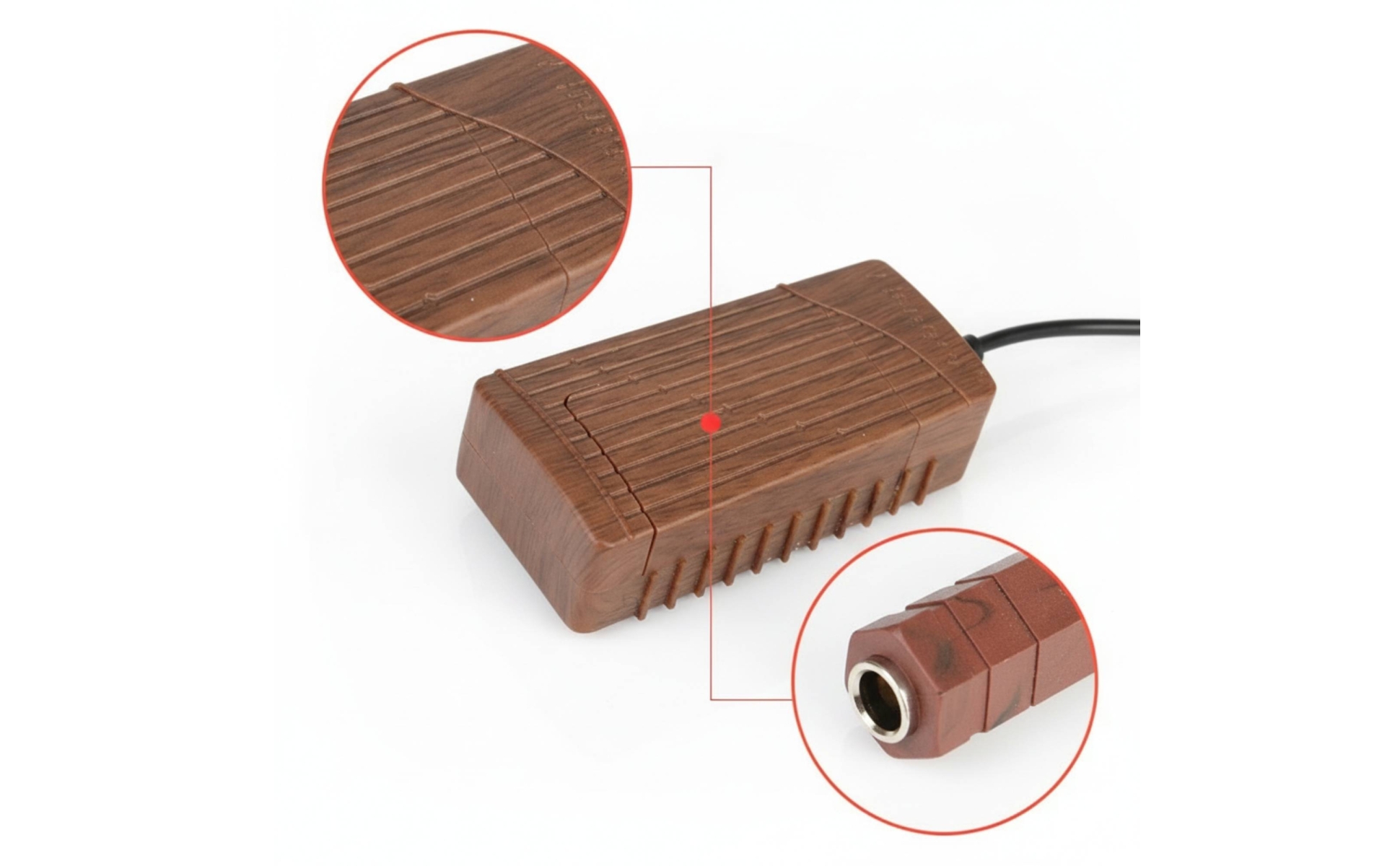 Guzheng Pickup with Peel-and-Stick Design Wood-Grain Pickup with Jack