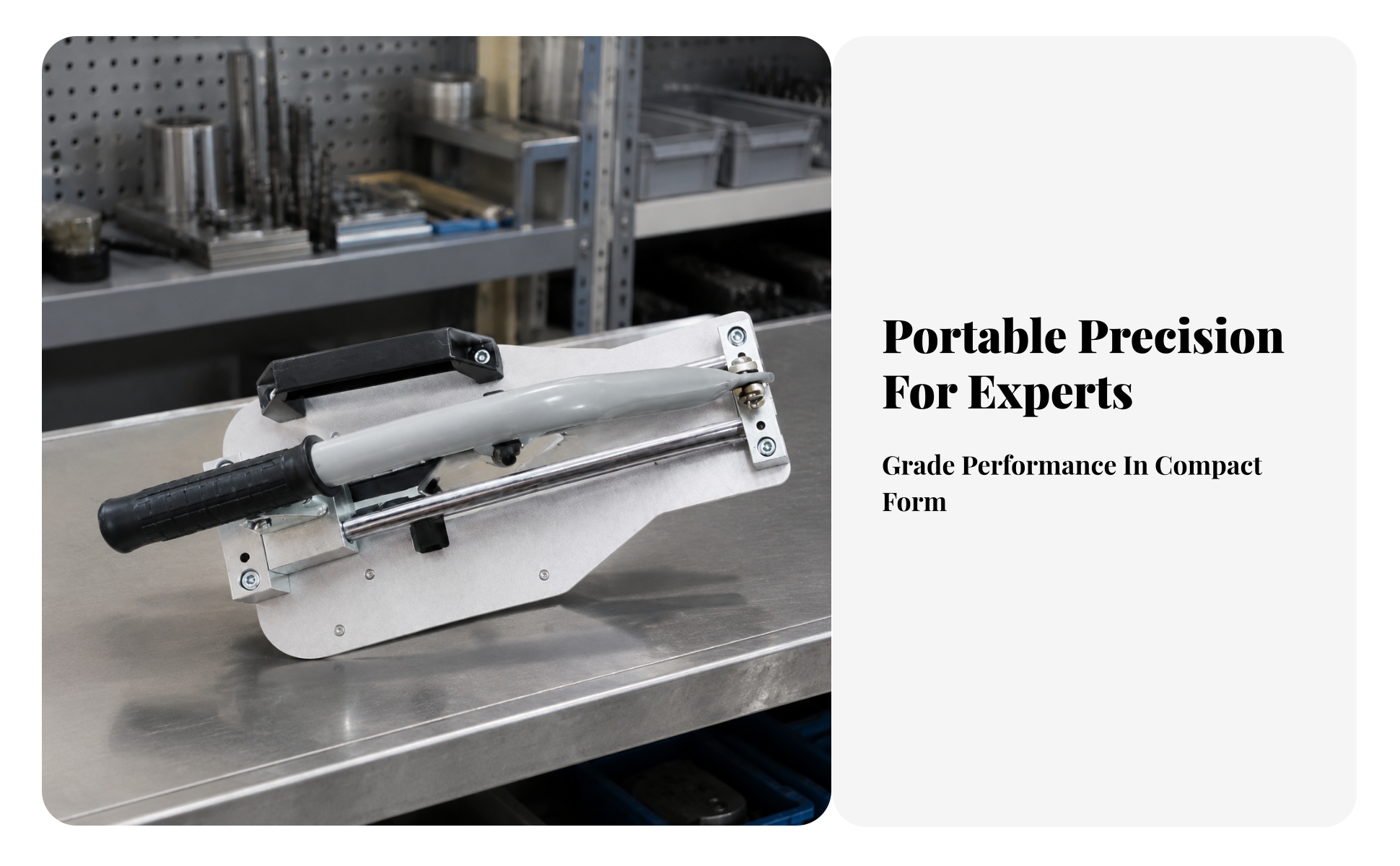 Weld Seam Removal Tool Manual for Workshop Fabrication, on-Site Installation