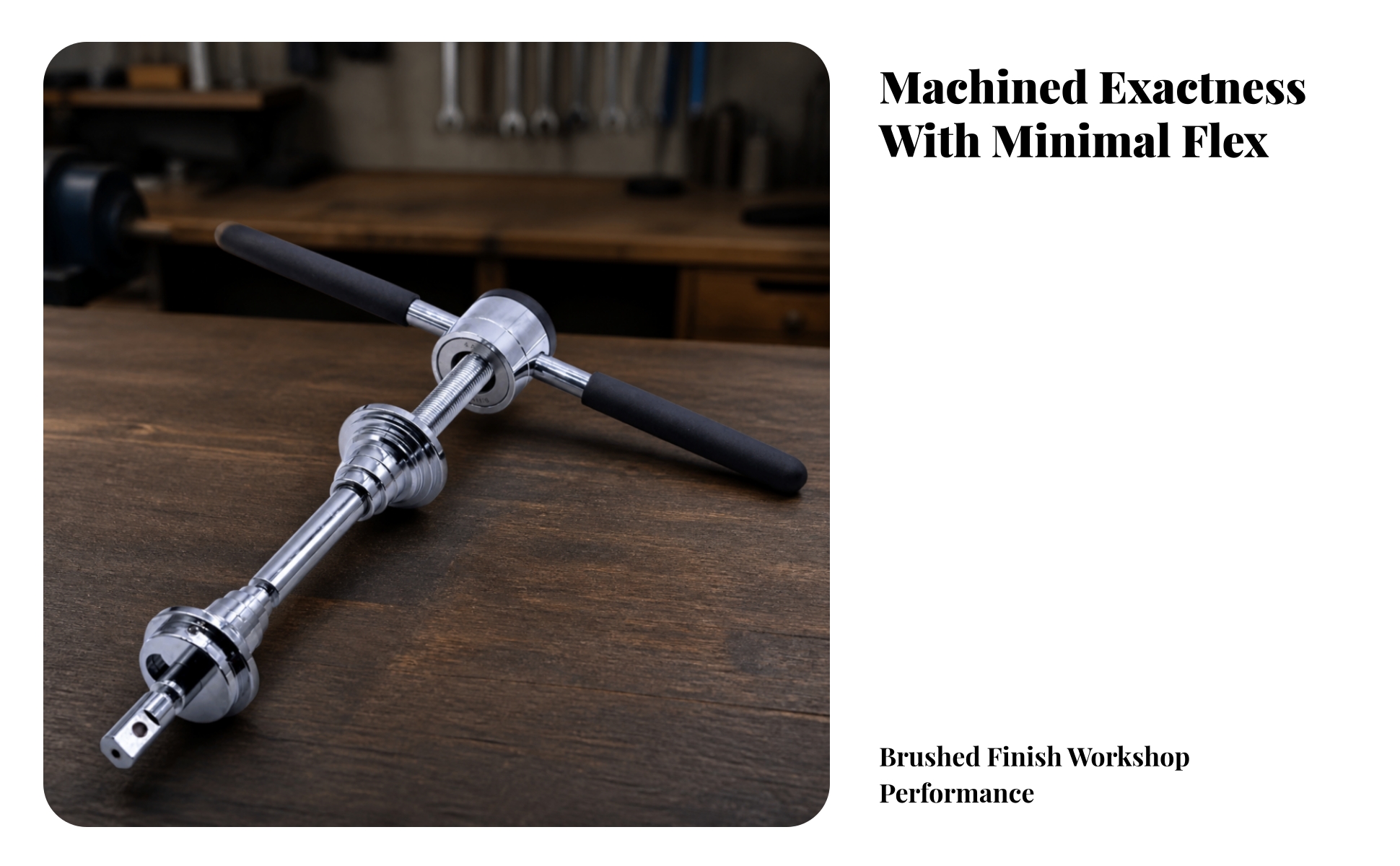 Cycle Headset Press Stainless Steel for Home Garages