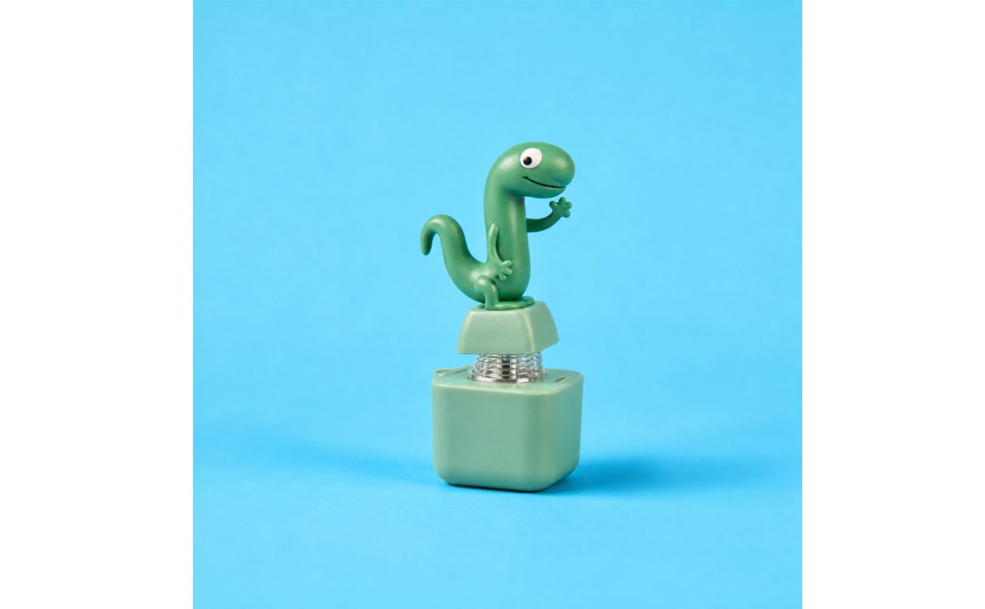Reptile Button Fidget Toy Cute Reptile Desk Button Stress-Relief for Students