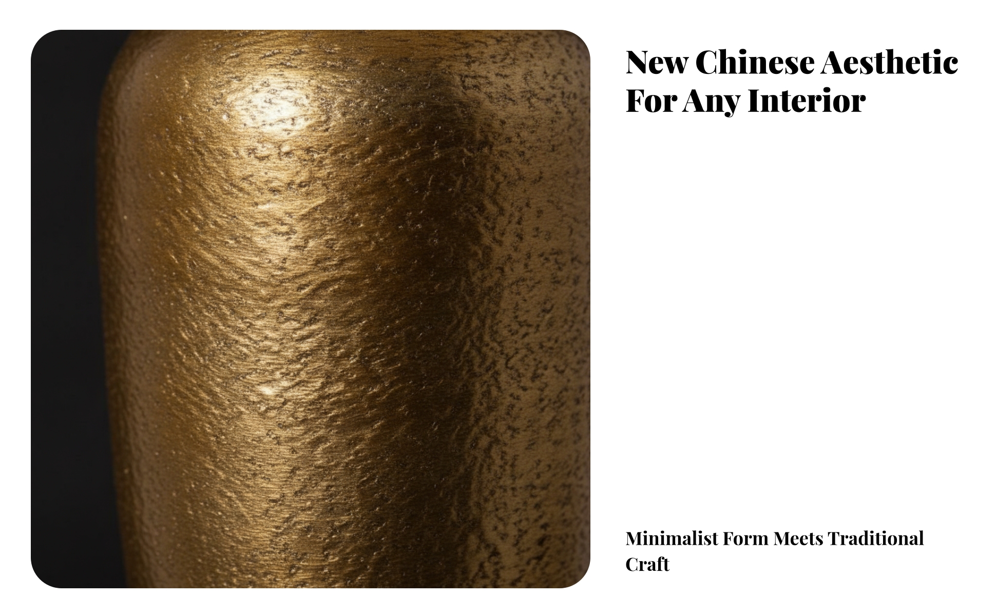 Aluminum Vase Hammered Decorative Vase Electroplated for Entryway, Minimalists
