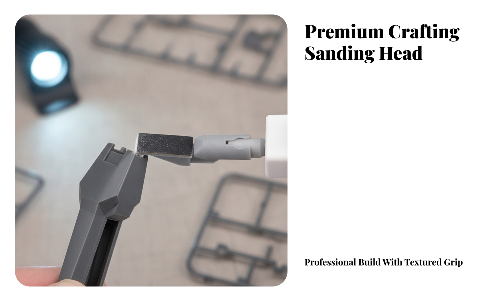 Handheld Reciprocating Sanding Tool Compact Model Making Sander Two-Speed