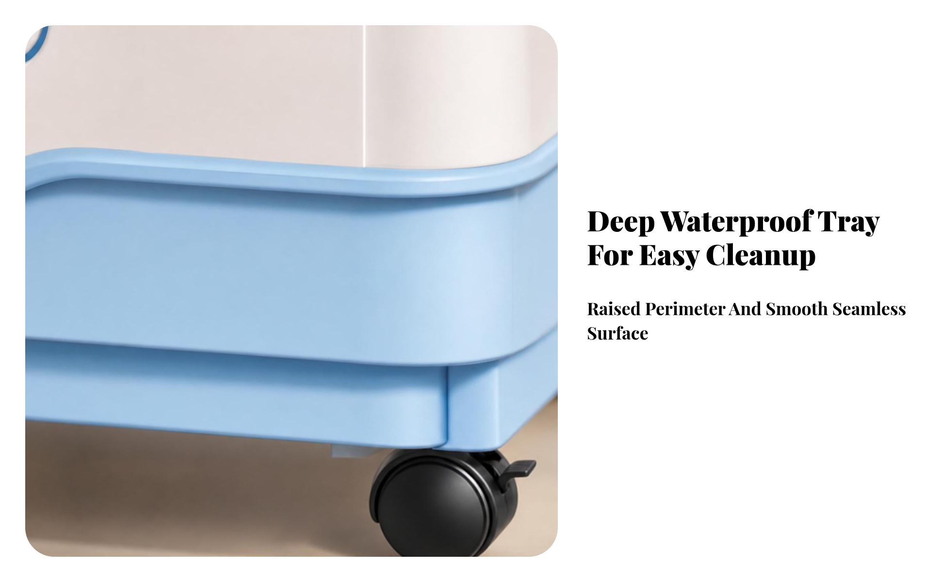 Small Pet Habitat Easy to Clean Small Pet Cage with Caster Wheels Spacious
