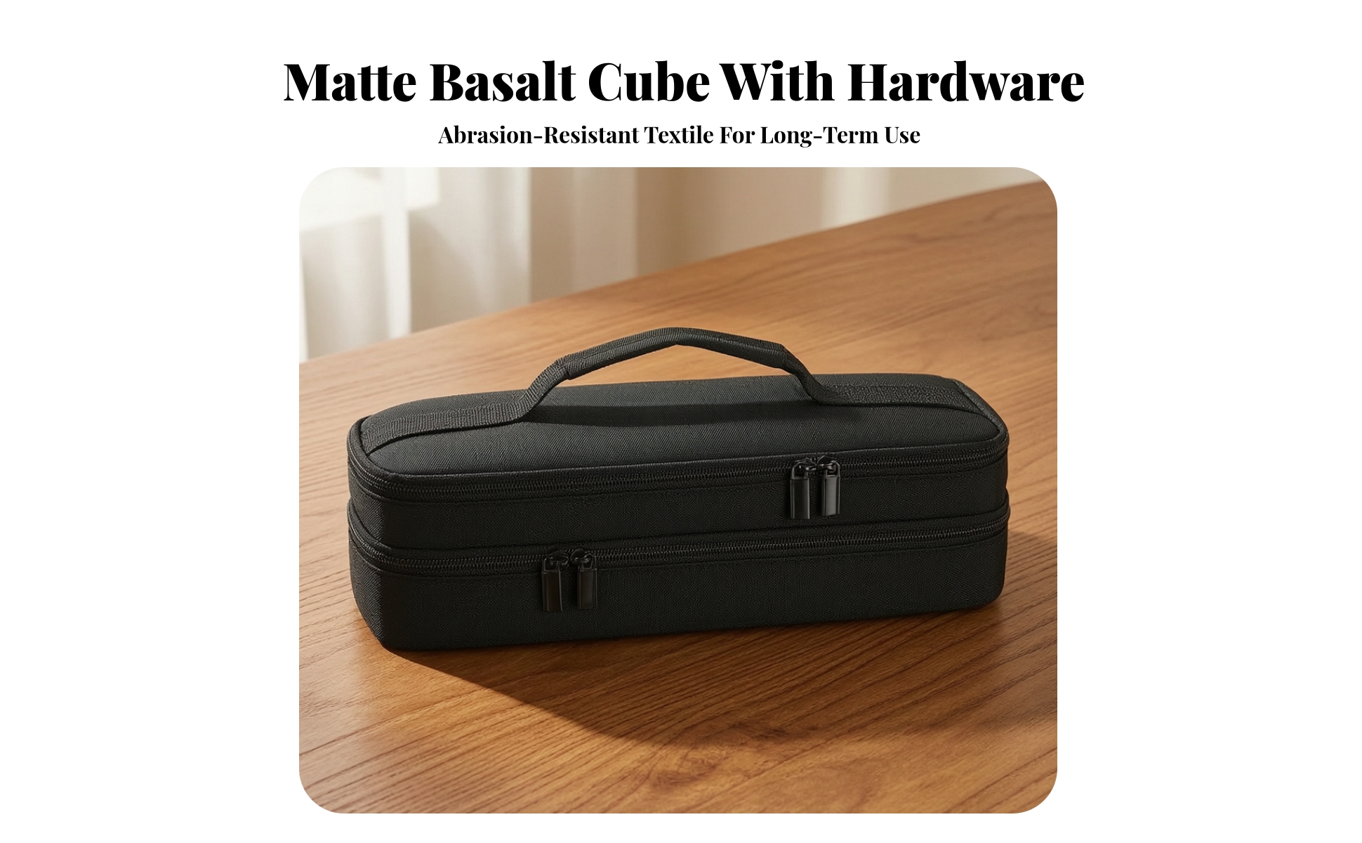 Thermal Printer Carrying Case Two-compartmentCompartment for Study Areas