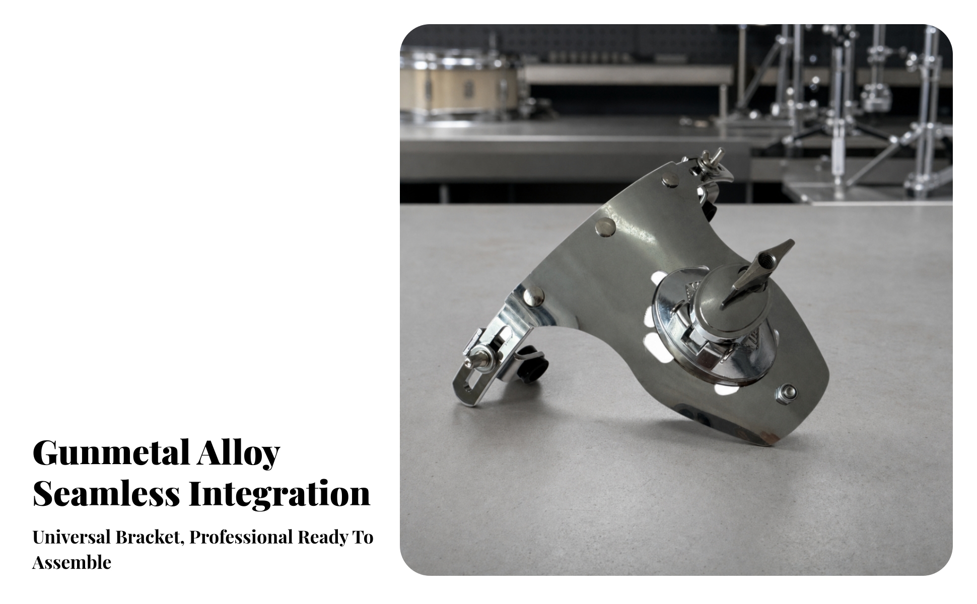 Drum Isolation Mount Bracket Versatile Tom Drum Isolation Mount Bracket Stable